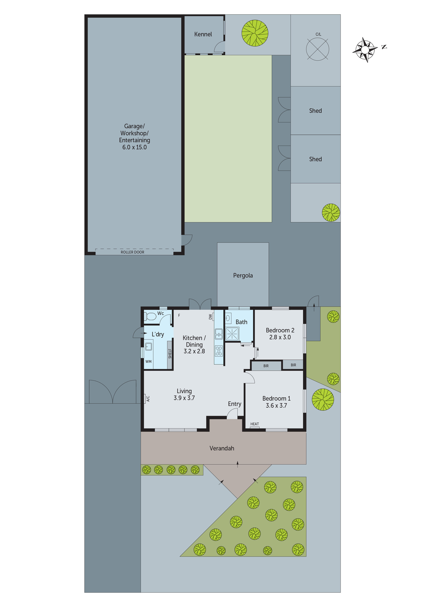 11 Ibis Court, Norlane VIC 3214 - Floorplan