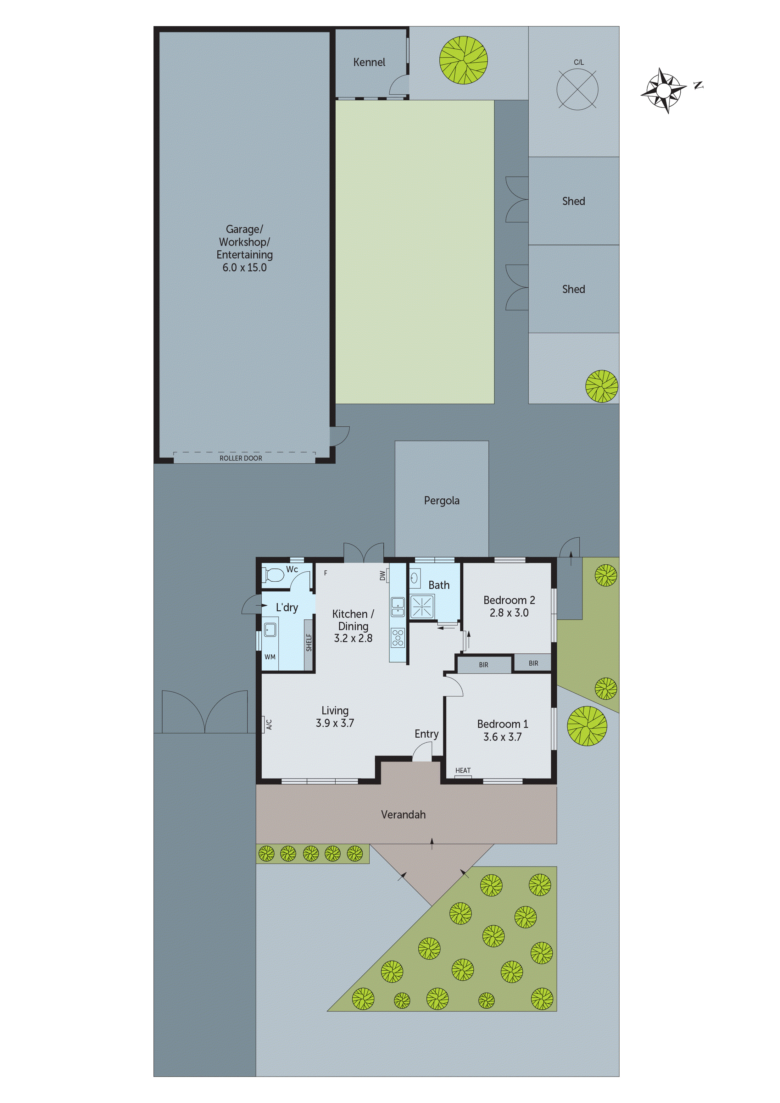 11 Ibis Court, Norlane VIC 3214 - Floorplan