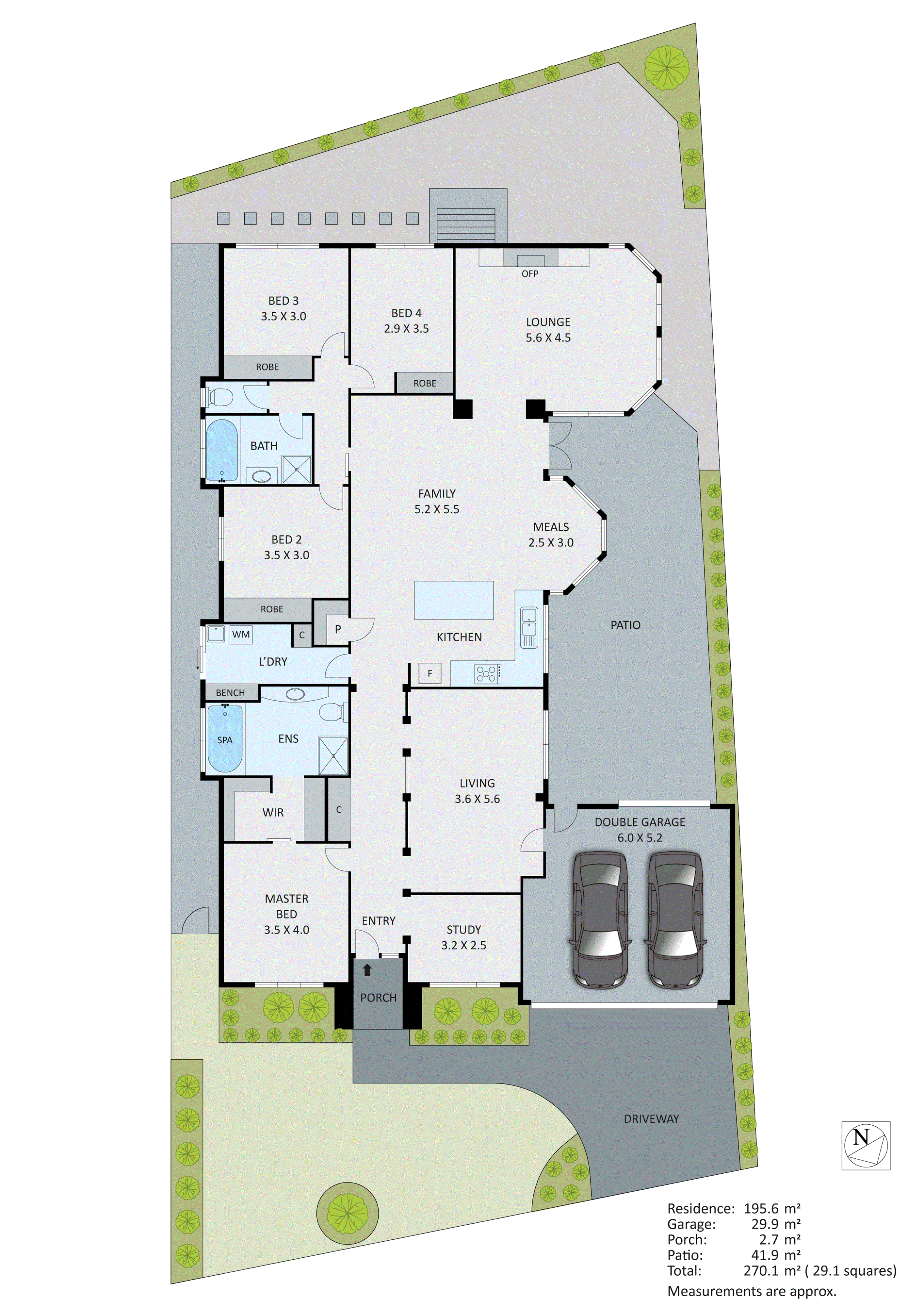 11 Jackie Court, Aspendale Gardens VIC 3195 - Floorplan