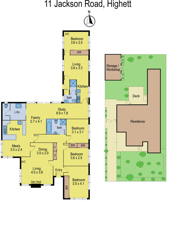 11 Jackson Road, Highett VIC 3190 - Floorplan