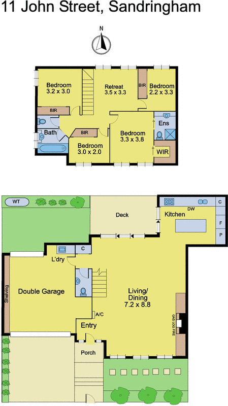 11 John Street, Sandringham VIC 3191 - Floorplan