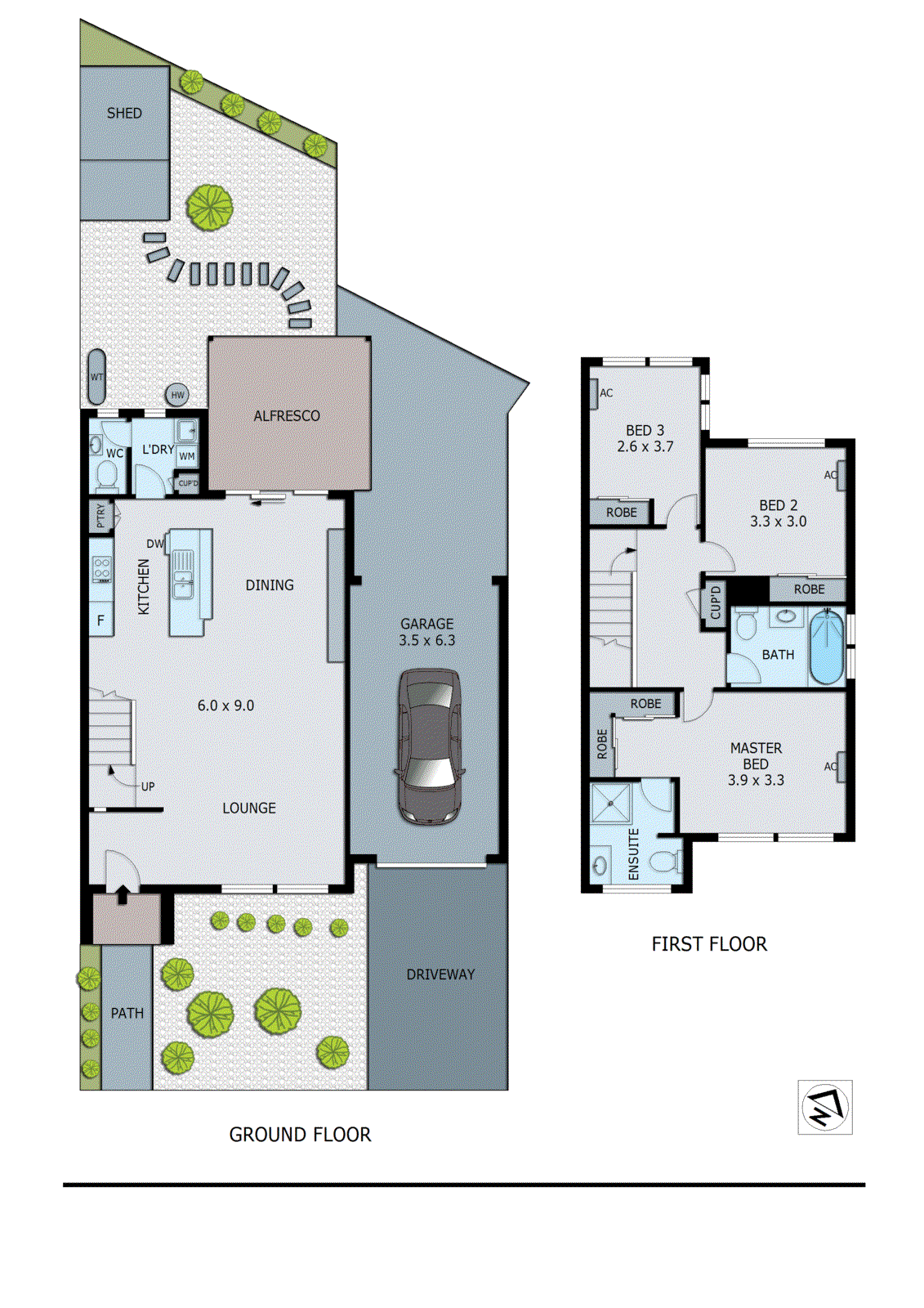 11 Jubilee Boulevard, Waterways VIC 3195 - Floorplan