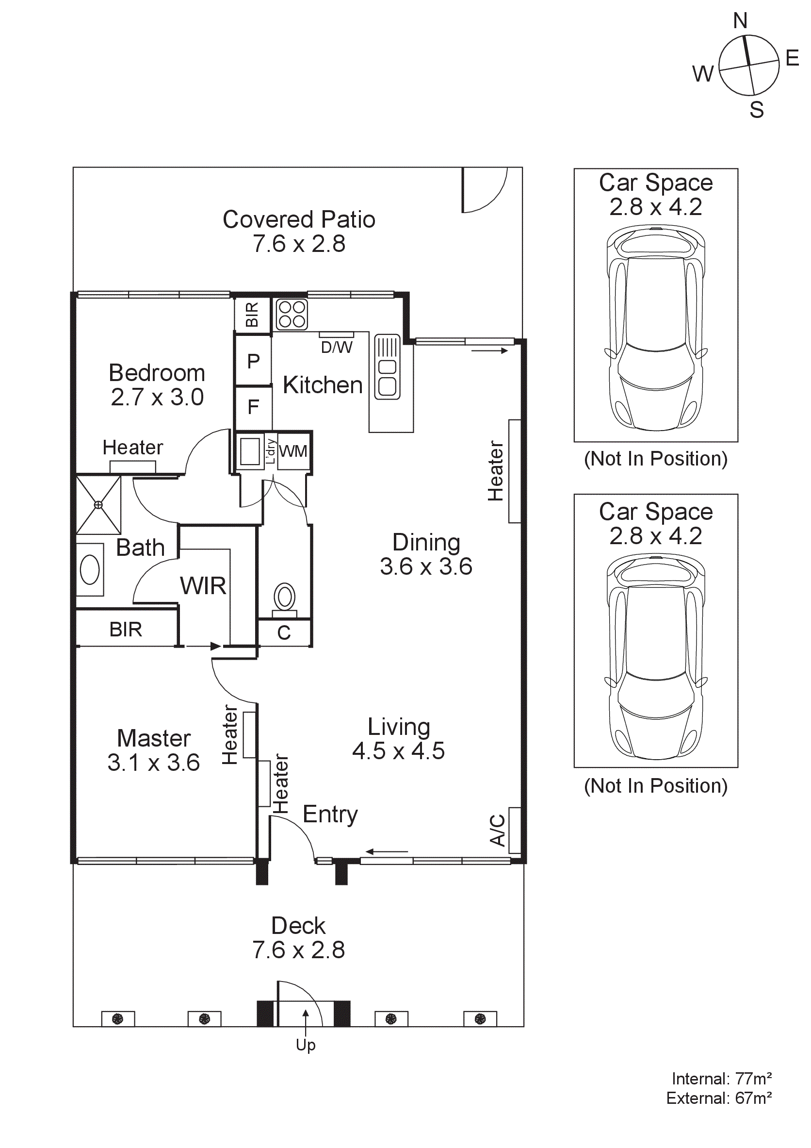 1/1 Karrakatta Street, Black Rock VIC 3193 - Floorplan