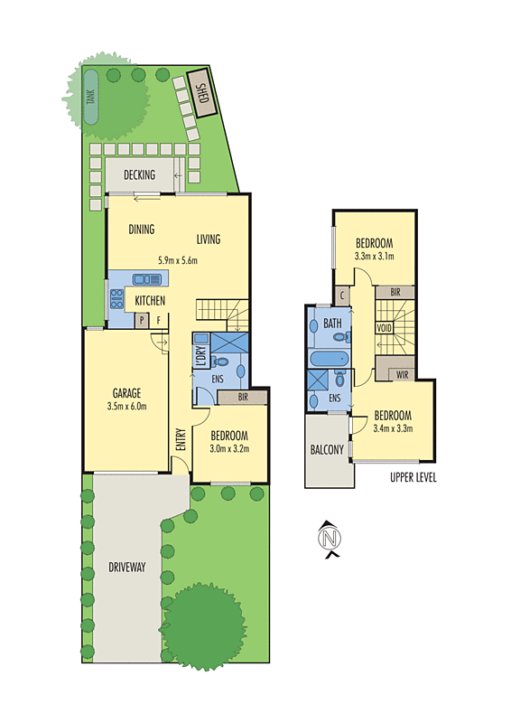 1/1 Katta Court, Ashwood VIC 3147 - Floorplan