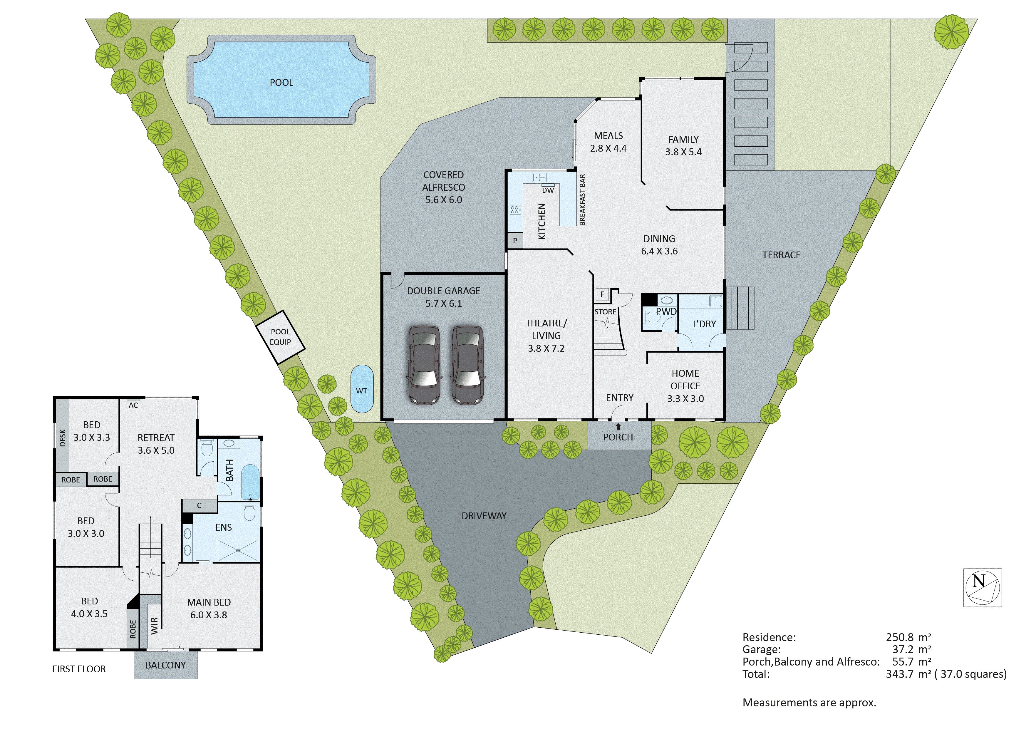 11 Kentia Court, Aspendale Gardens VIC 3195 - Floorplan