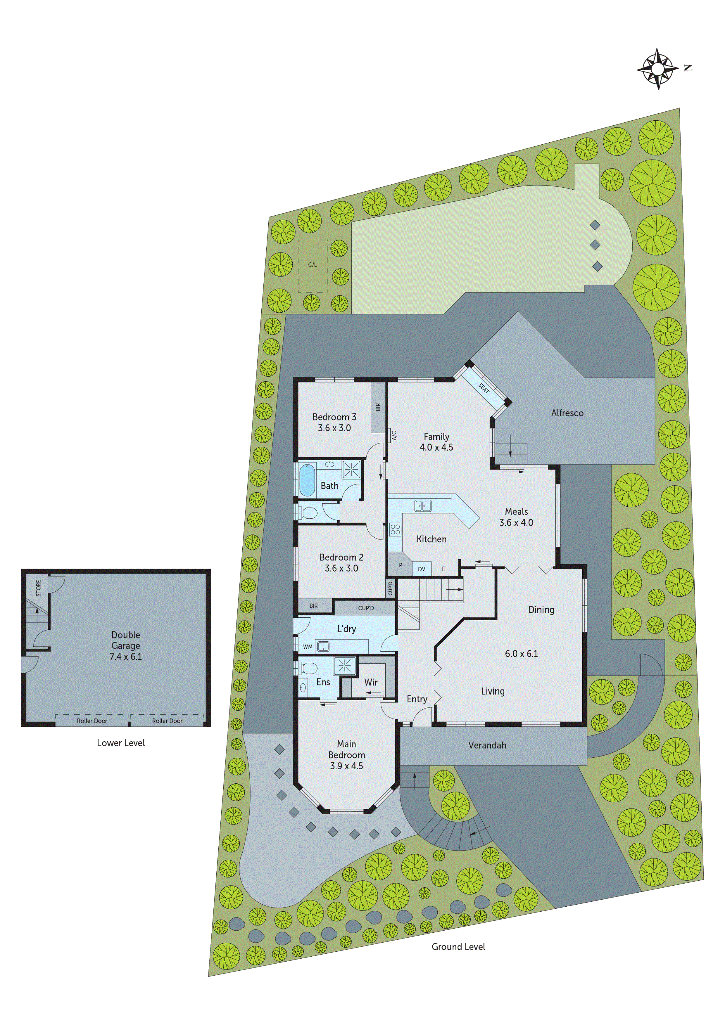 11 Knollbrook Close, Highton VIC 3216 - Floorplan