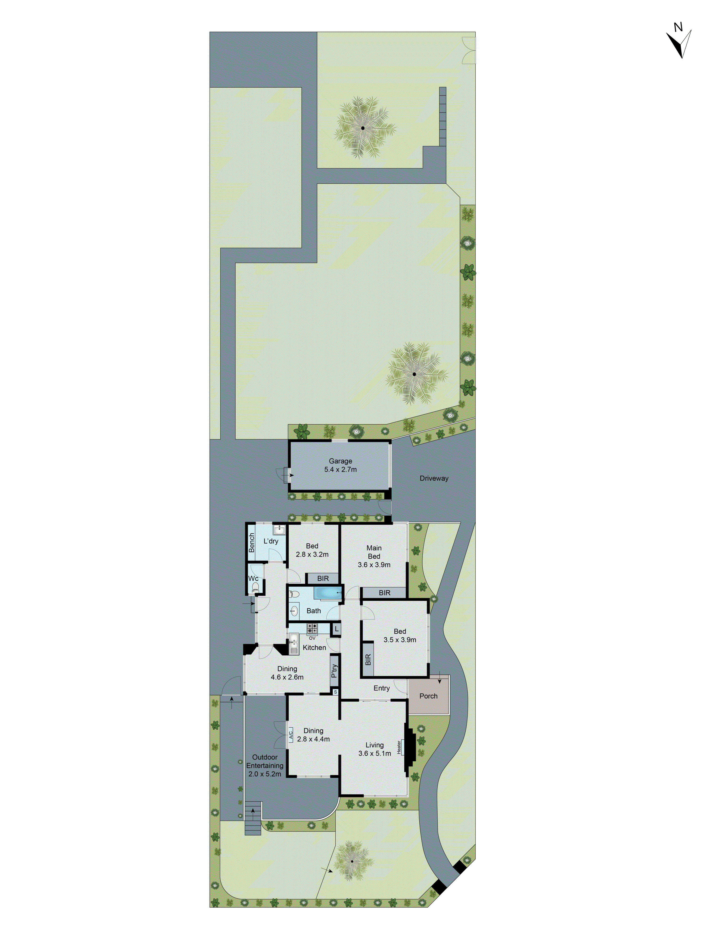 11 Langibanool Avenue, Hamlyn Heights VIC 3215 - Floorplan