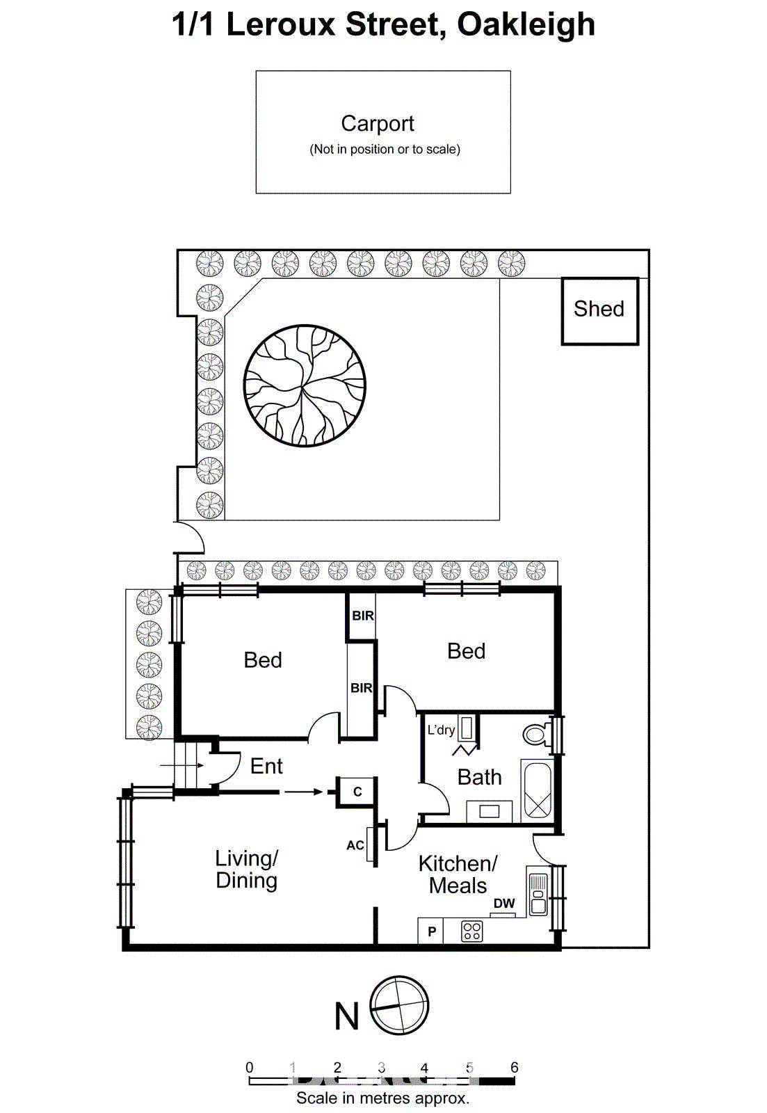 1/1 Leroux Street, Oakleigh VIC 3166 - Floorplan