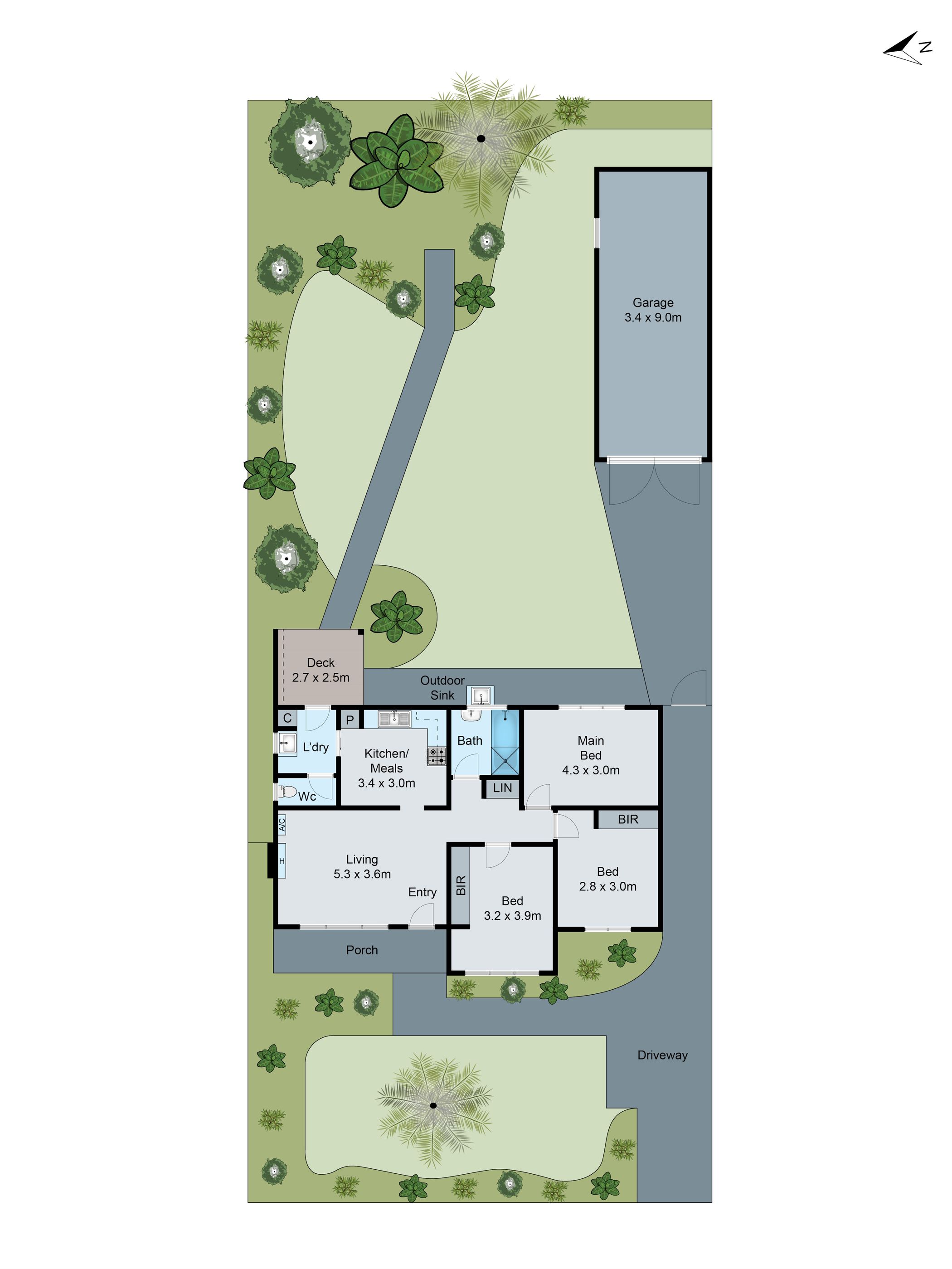 11 Little Avenue, Hamlyn Heights VIC 3215 - Floorplan