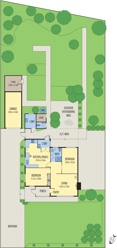 11 Lomond Terrace, East Geelong VIC 3219 - Floorplan