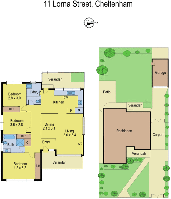 11 Lorna Street, Cheltenham VIC 3192 - Floorplan