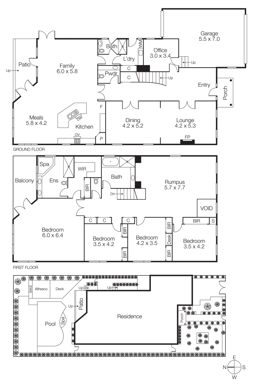 11 Ludstone Street, Hampton VIC 3188 - Floorplan