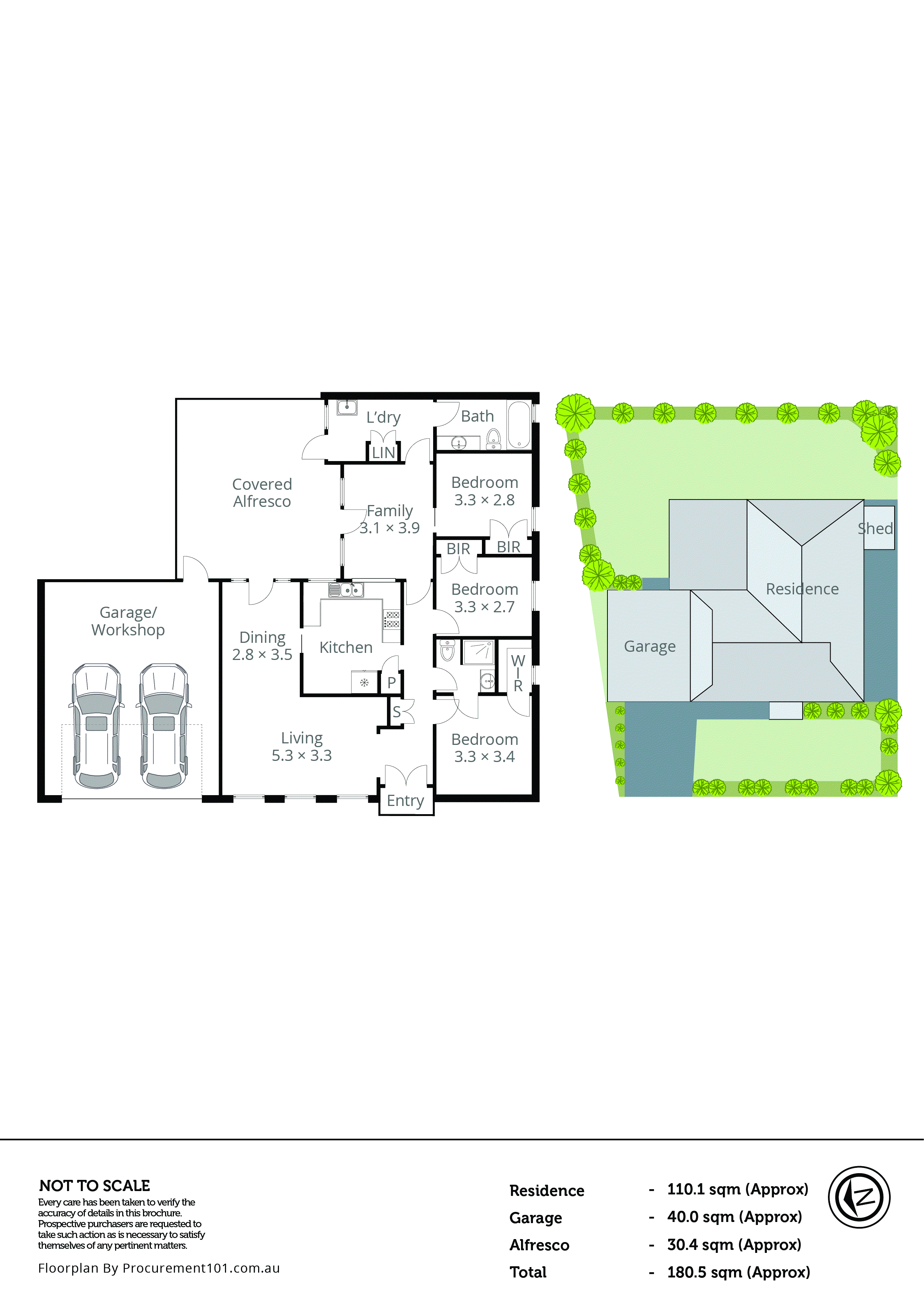 11 Malabar Court, Keysborough VIC 3173 - Floorplan