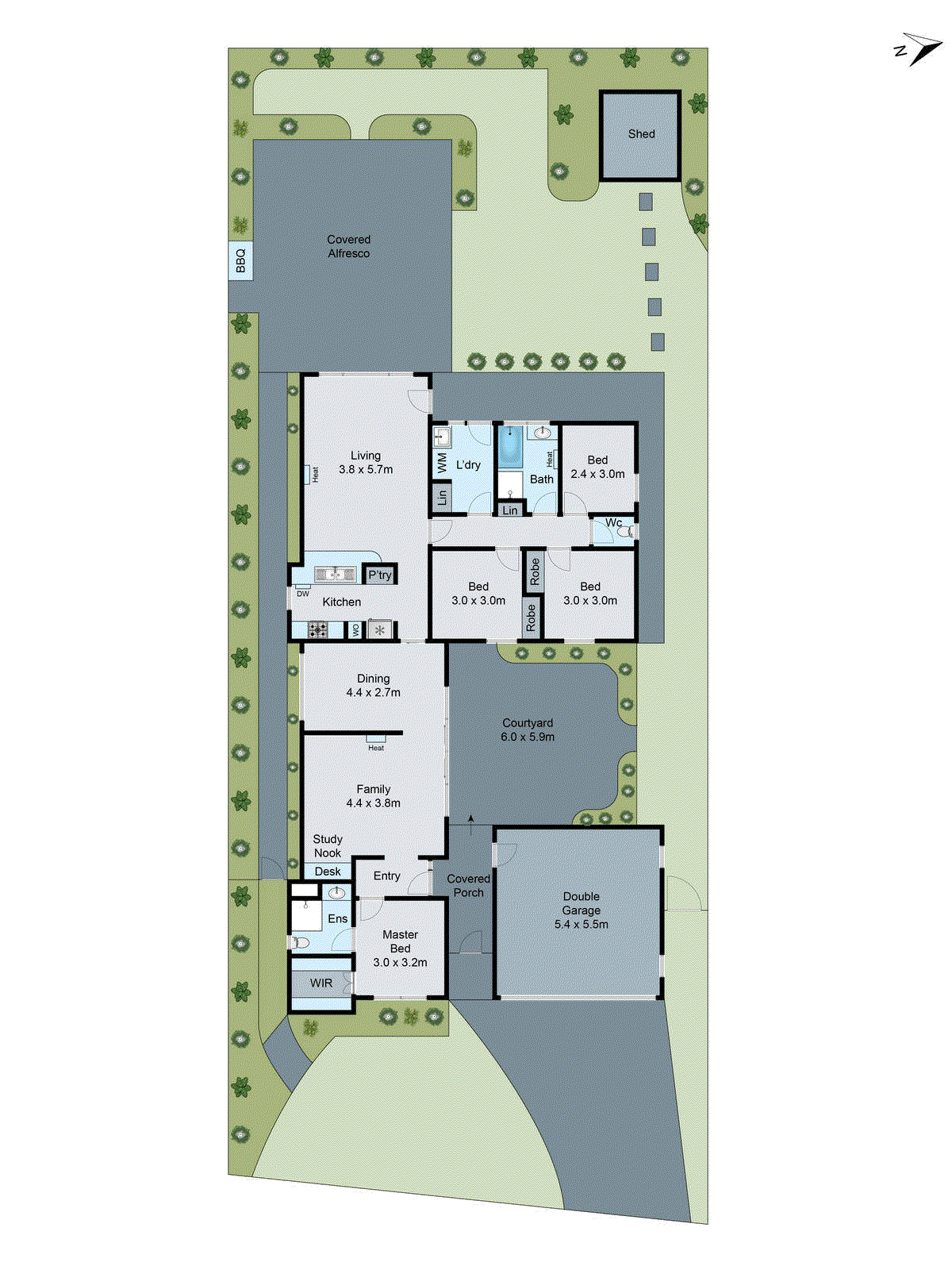 11 Marlee Court, Grovedale VIC 3216 - Floorplan