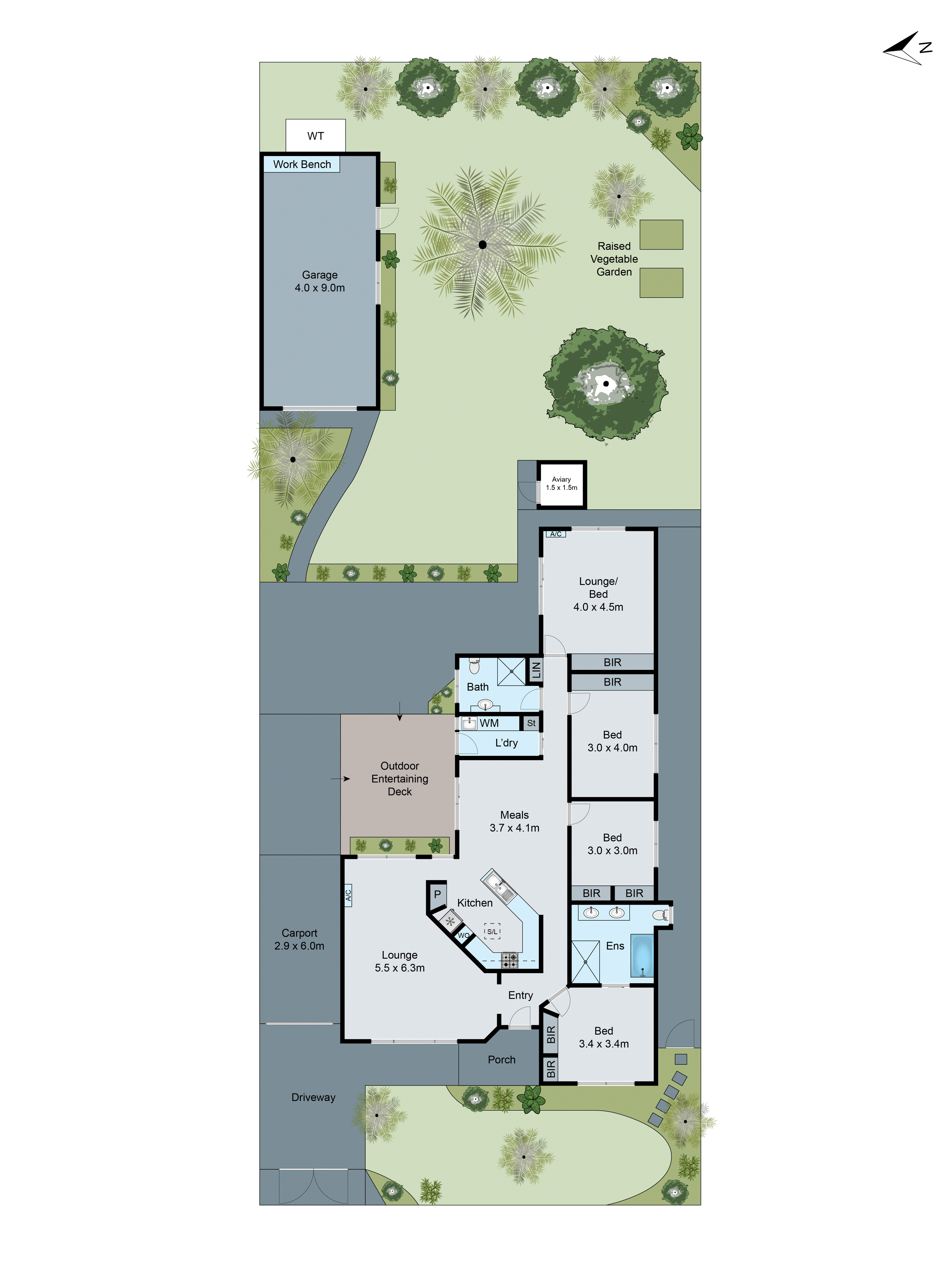 11 Mervyn Court, St Albans Park VIC 3219 - Floorplan