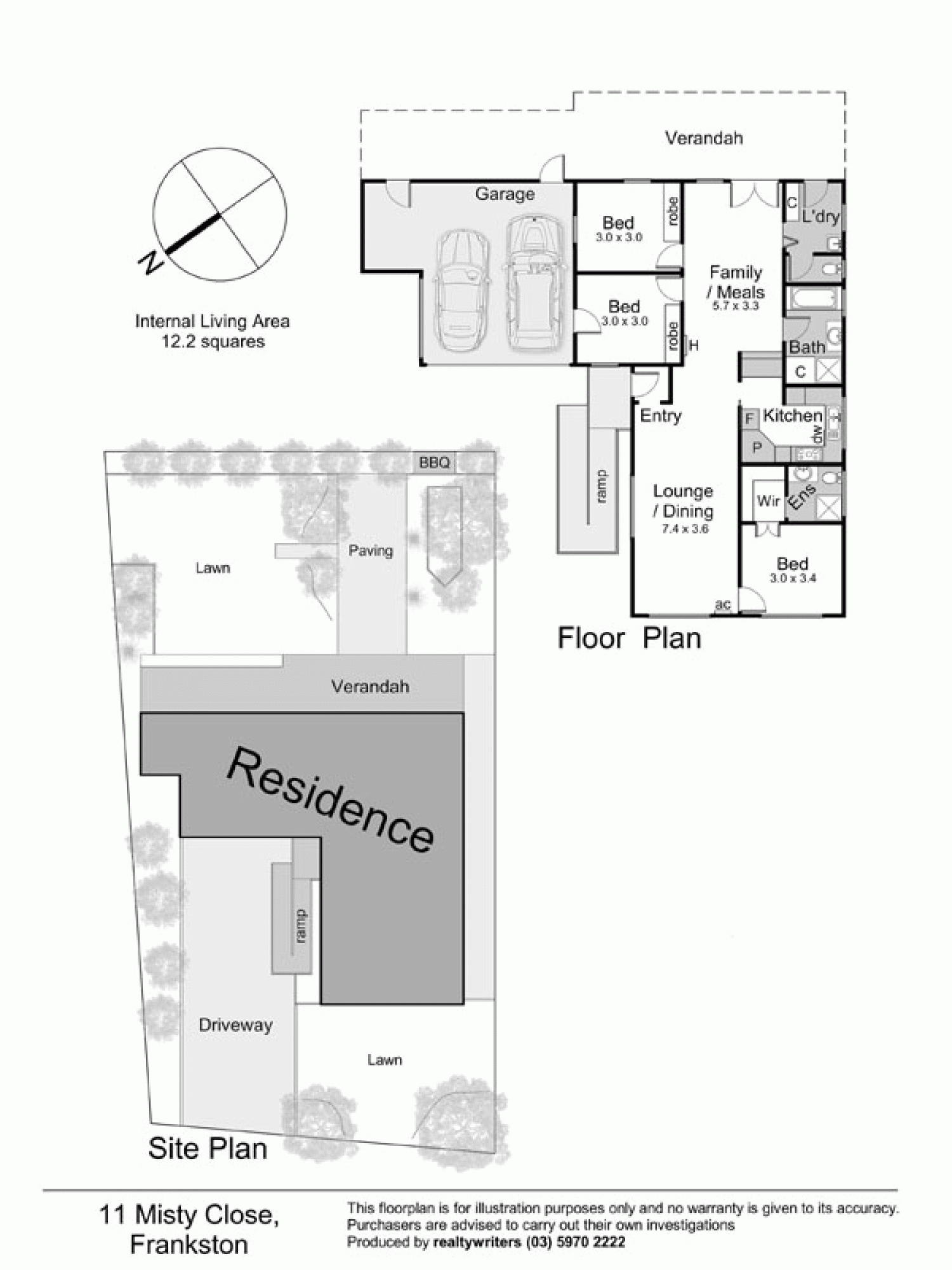 11 Misty Close, FRANKSTON VIC 3199 - Floorplan