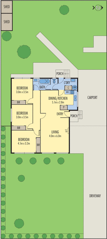 11 Nevada Avenue, Corio VIC 3214 - Floorplan
