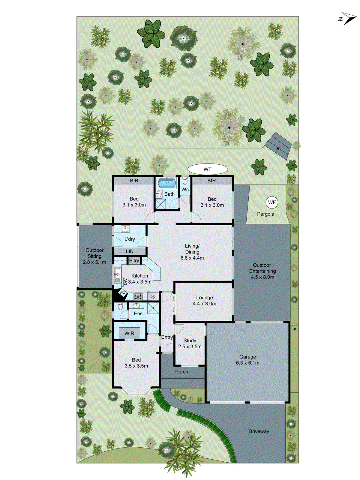 11 Nireeda Court, Wandana Heights VIC 3216 - Floorplan