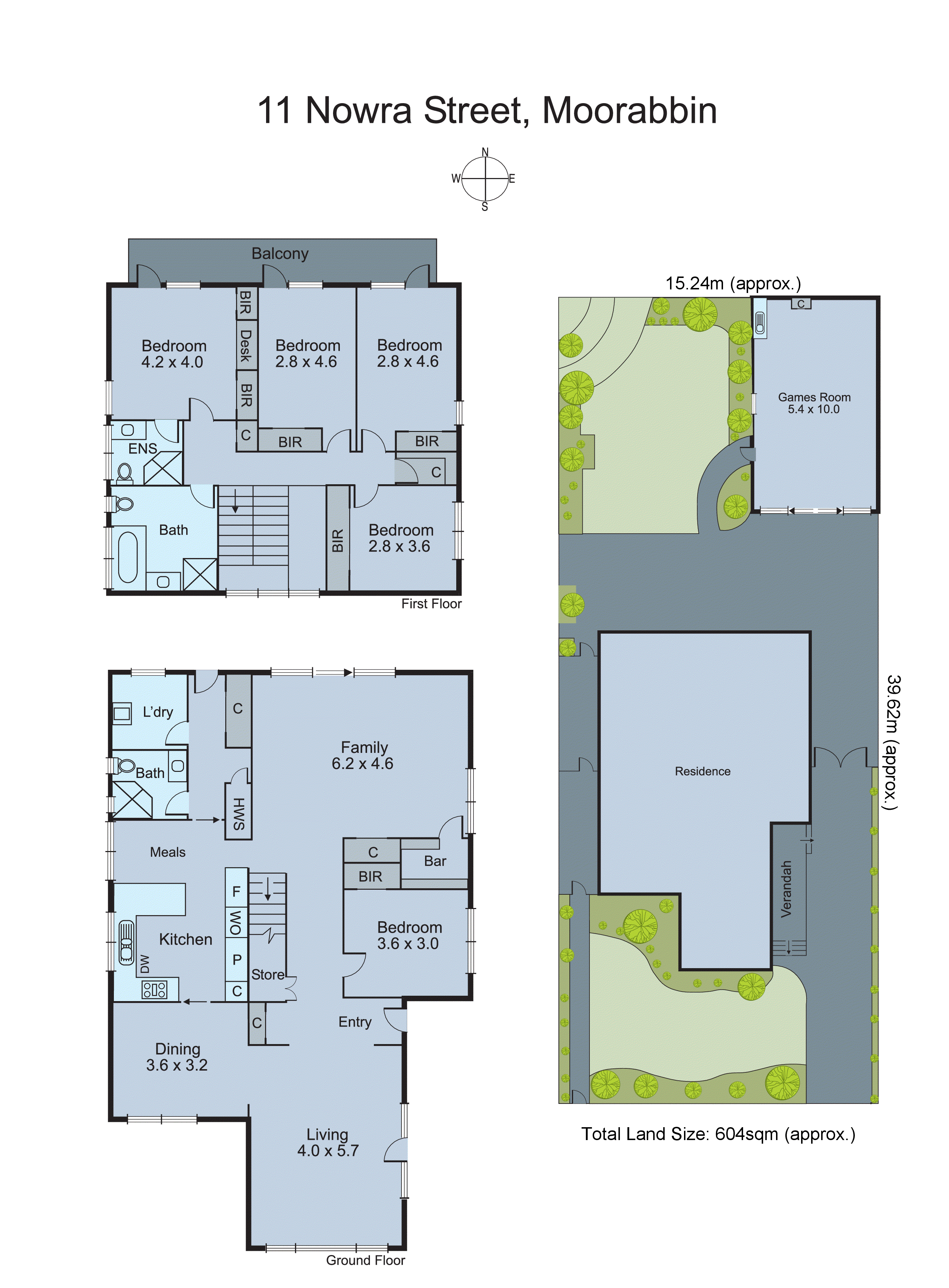 11 Nowra Street, Moorabbin VIC 3189 - Floorplan
