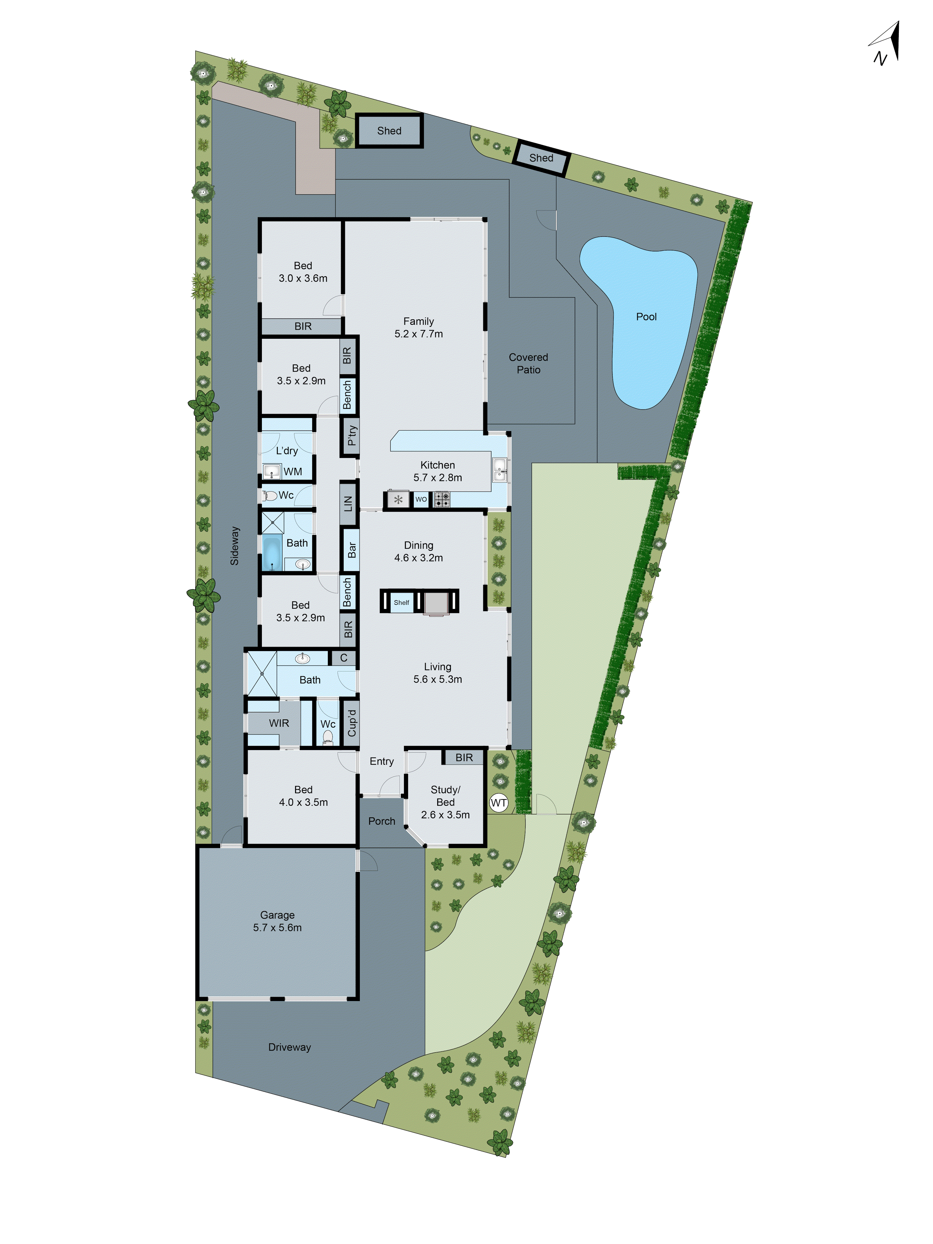 11 Oberon Court, Wantirna South VIC 3152 - Floorplan