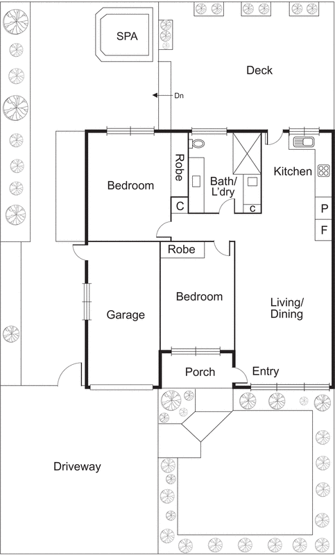 1/1 Olive Grove, Mentone VIC 3194 - Floorplan