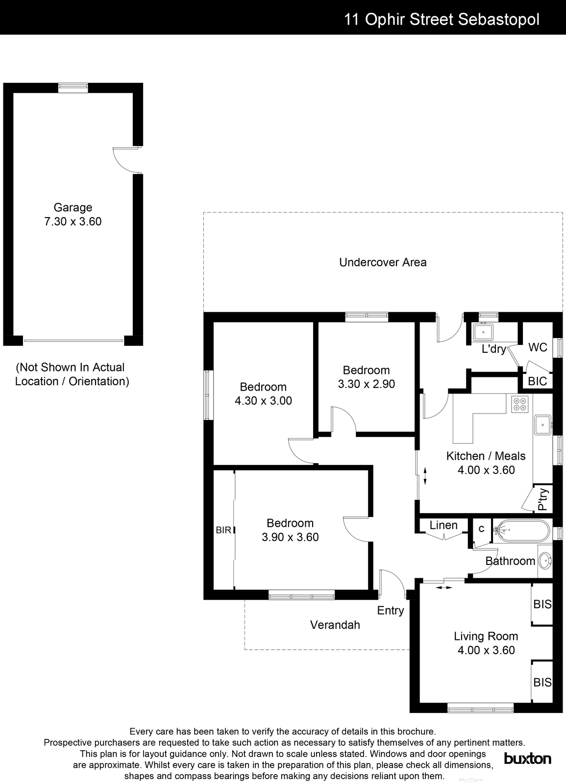 11 Ophir Street, Sebastopol VIC 3356 - Floorplan