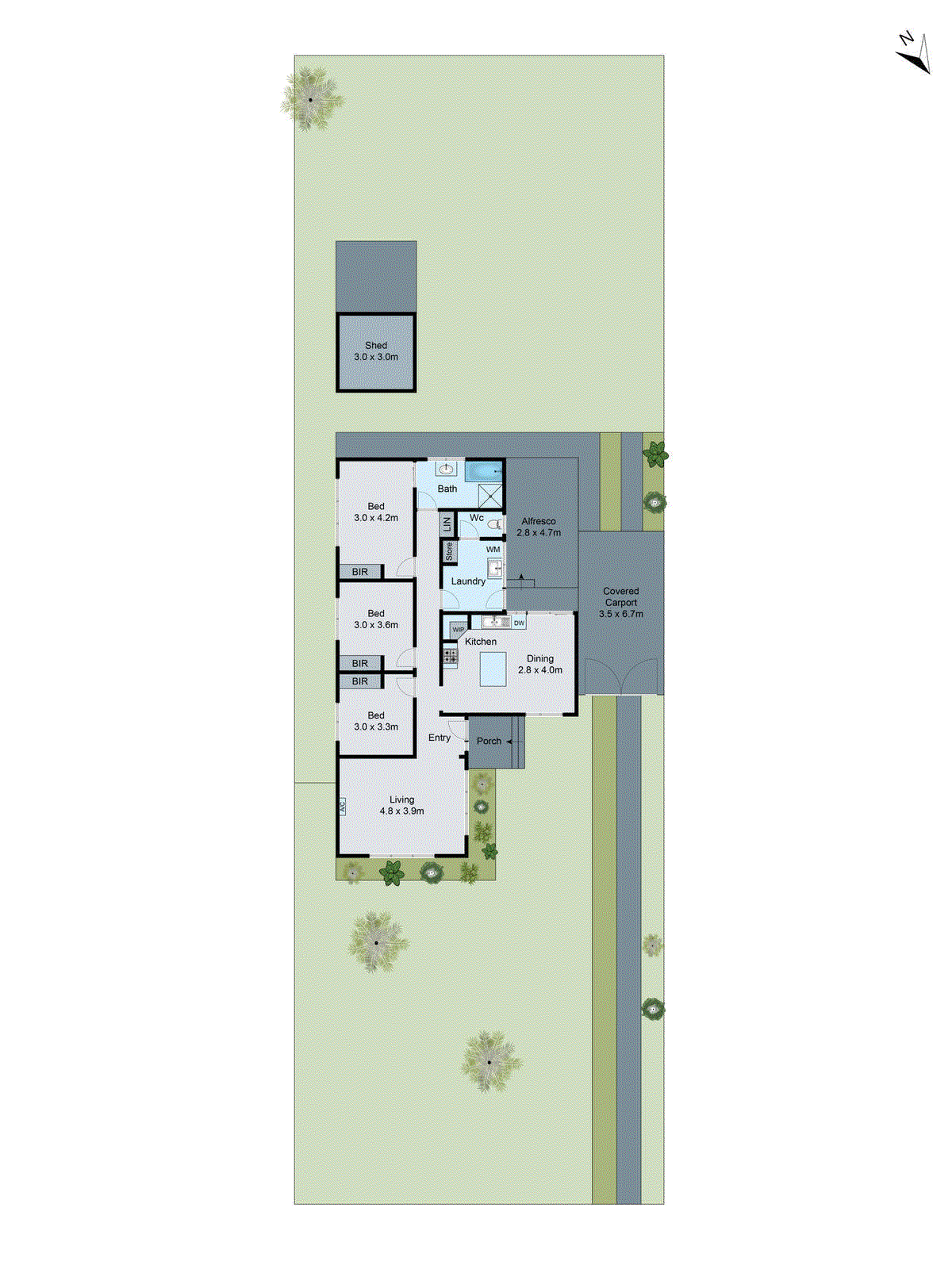 11 Ozone Crescent, Bell Park VIC 3215 - Floorplan
