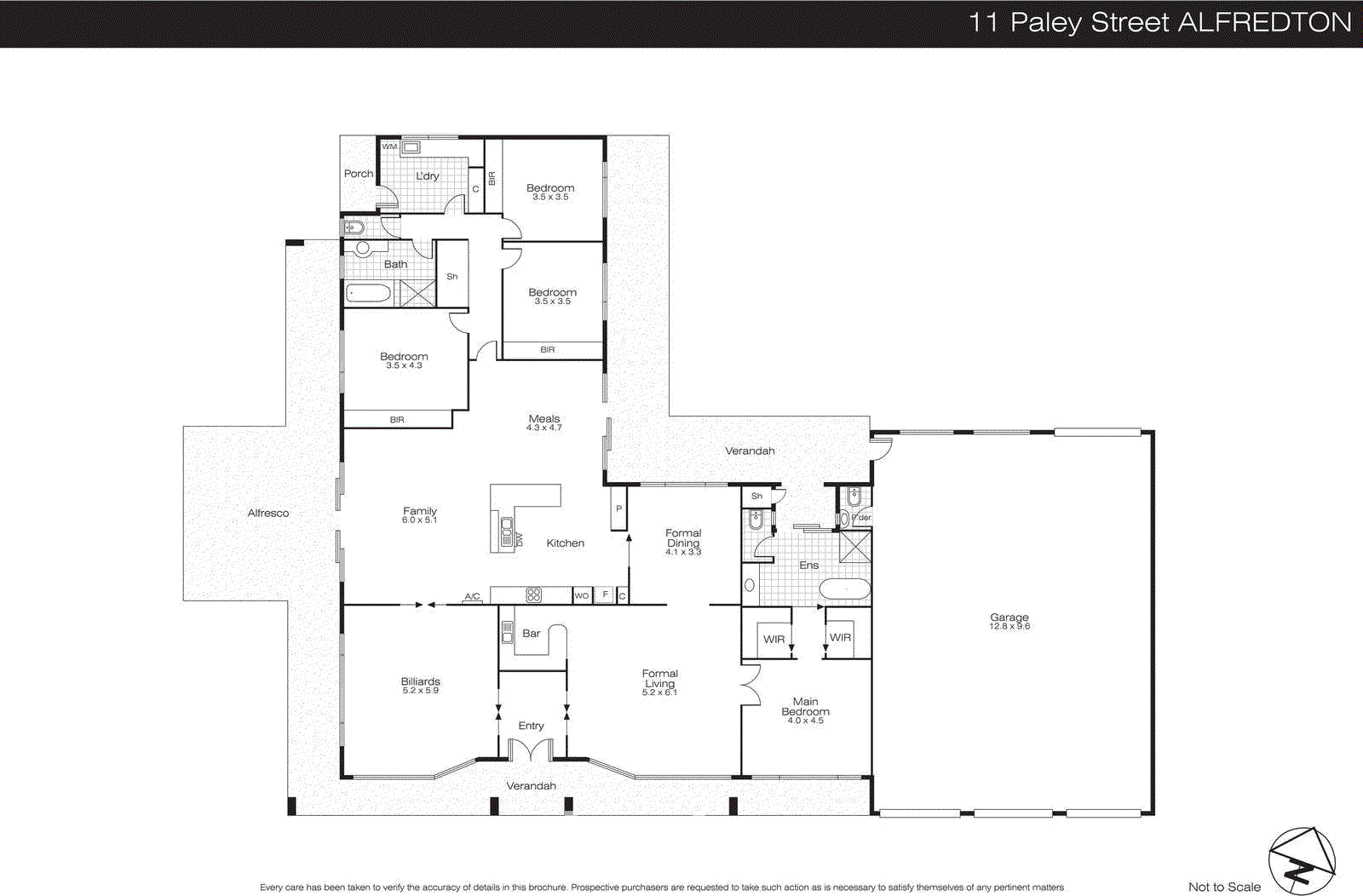 11 Paley Court, Alfredton VIC 3350 - Floorplan
