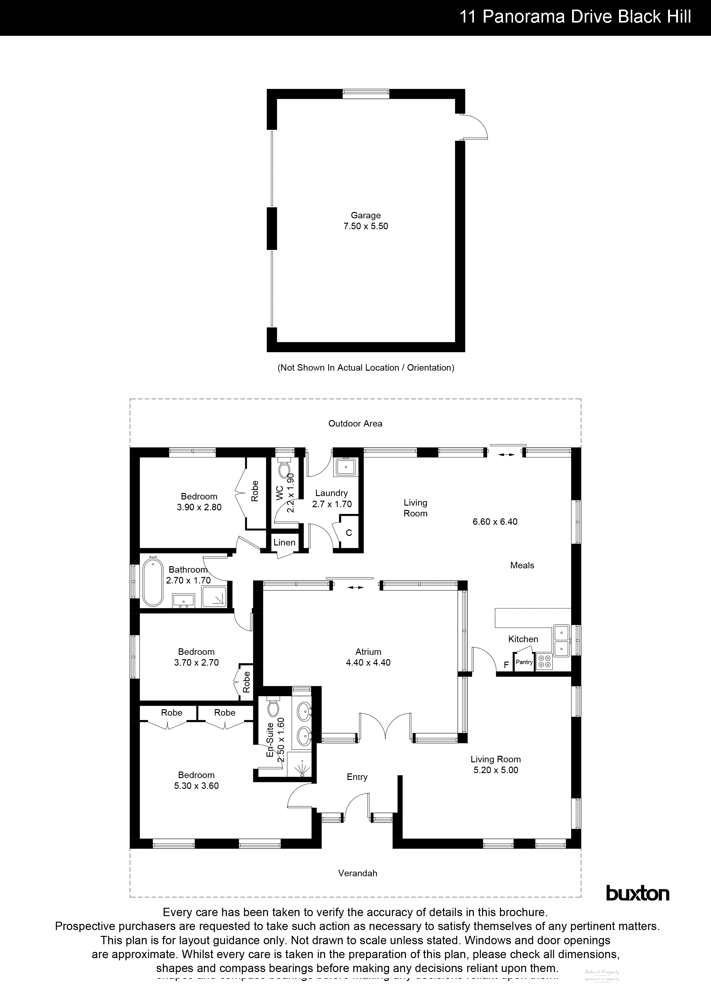 11 Panorama Drive, Black Hill VIC 3350 - Floorplan