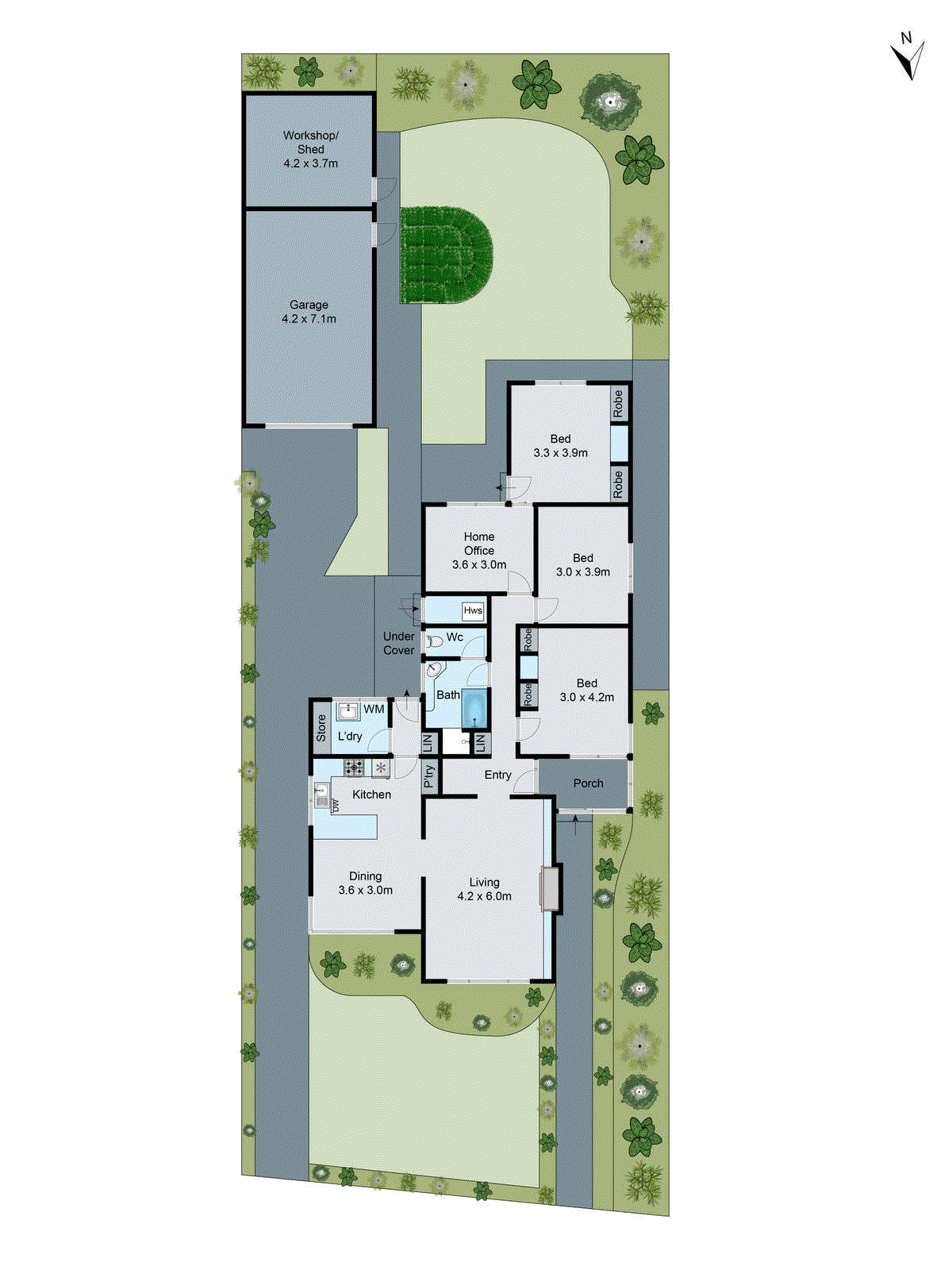 11 Panorama Road, Herne Hill VIC 3218 - Floorplan