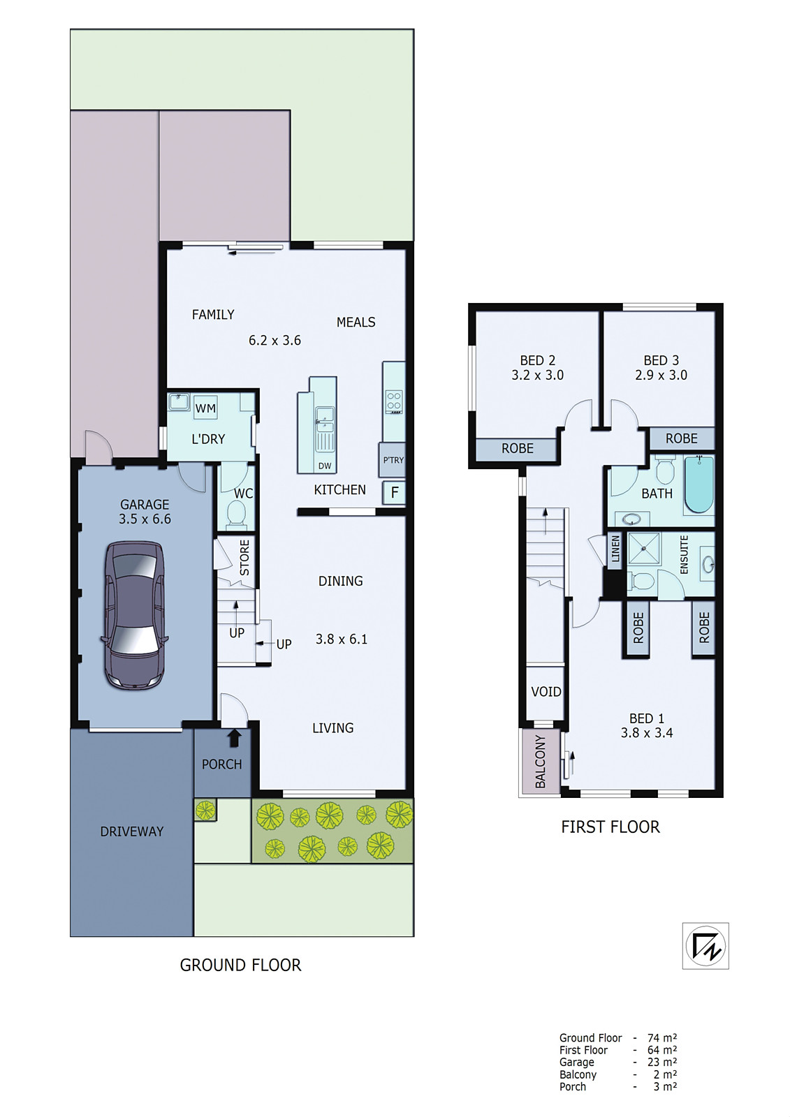 11 Paragon Way, Waterways VIC 3195 - Floorplan
