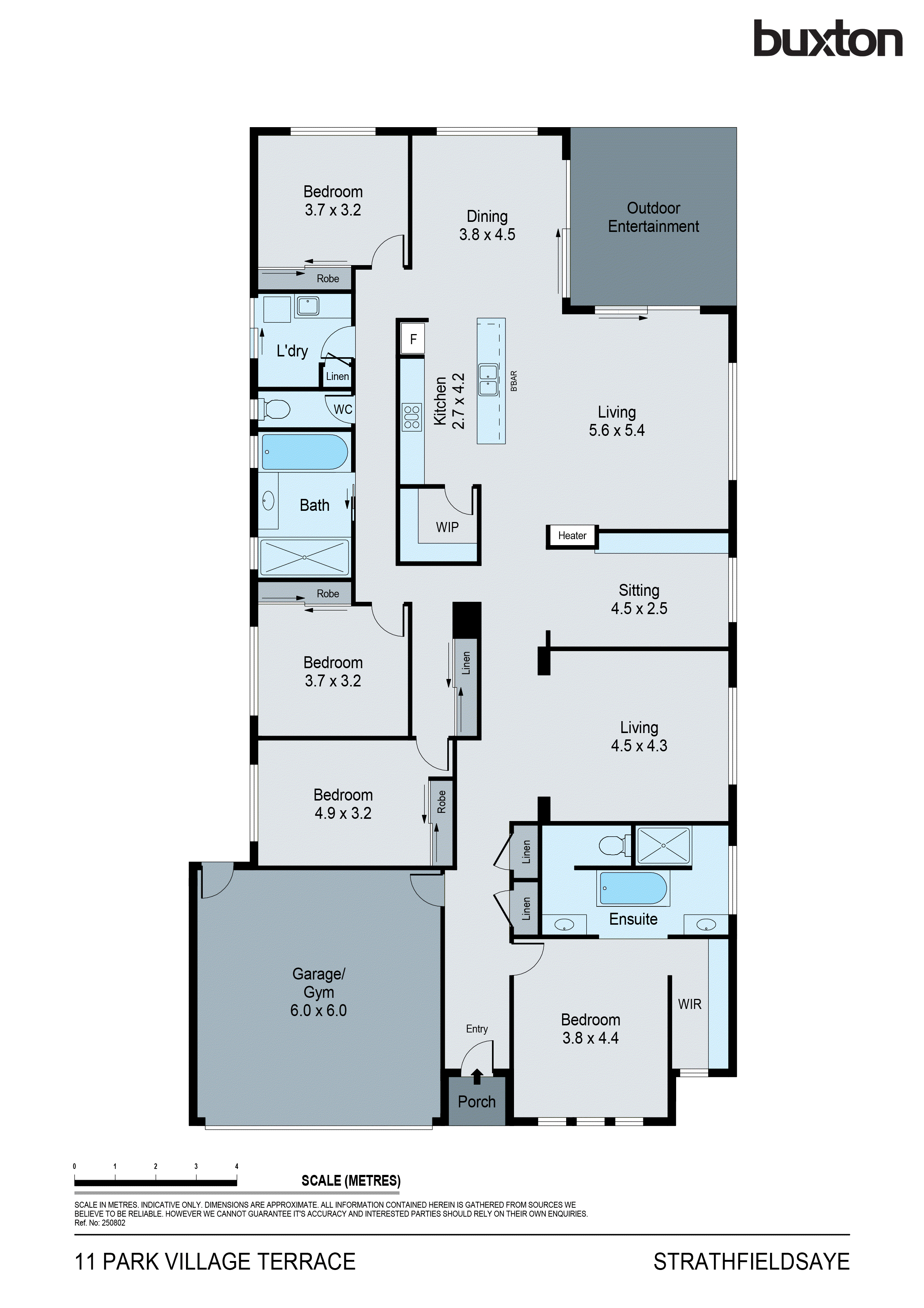11 Park Village Terrace, Strathfieldsaye VIC 3551 - Floorplan