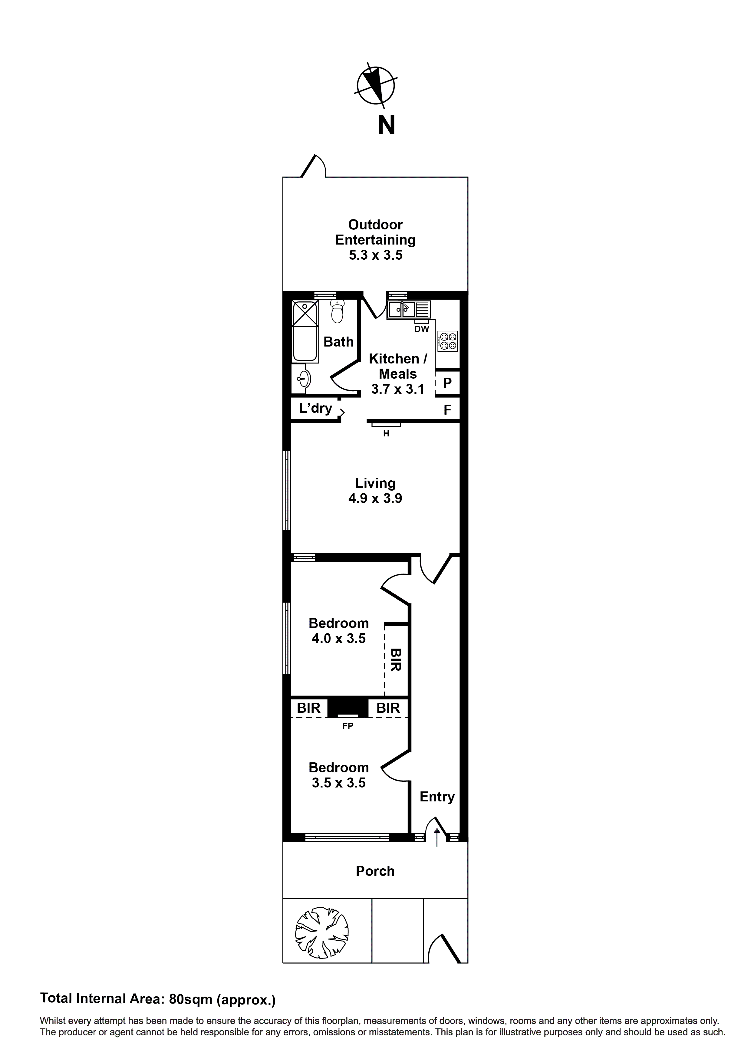 11 Parker Street, Footscray VIC 3011 - Floorplan