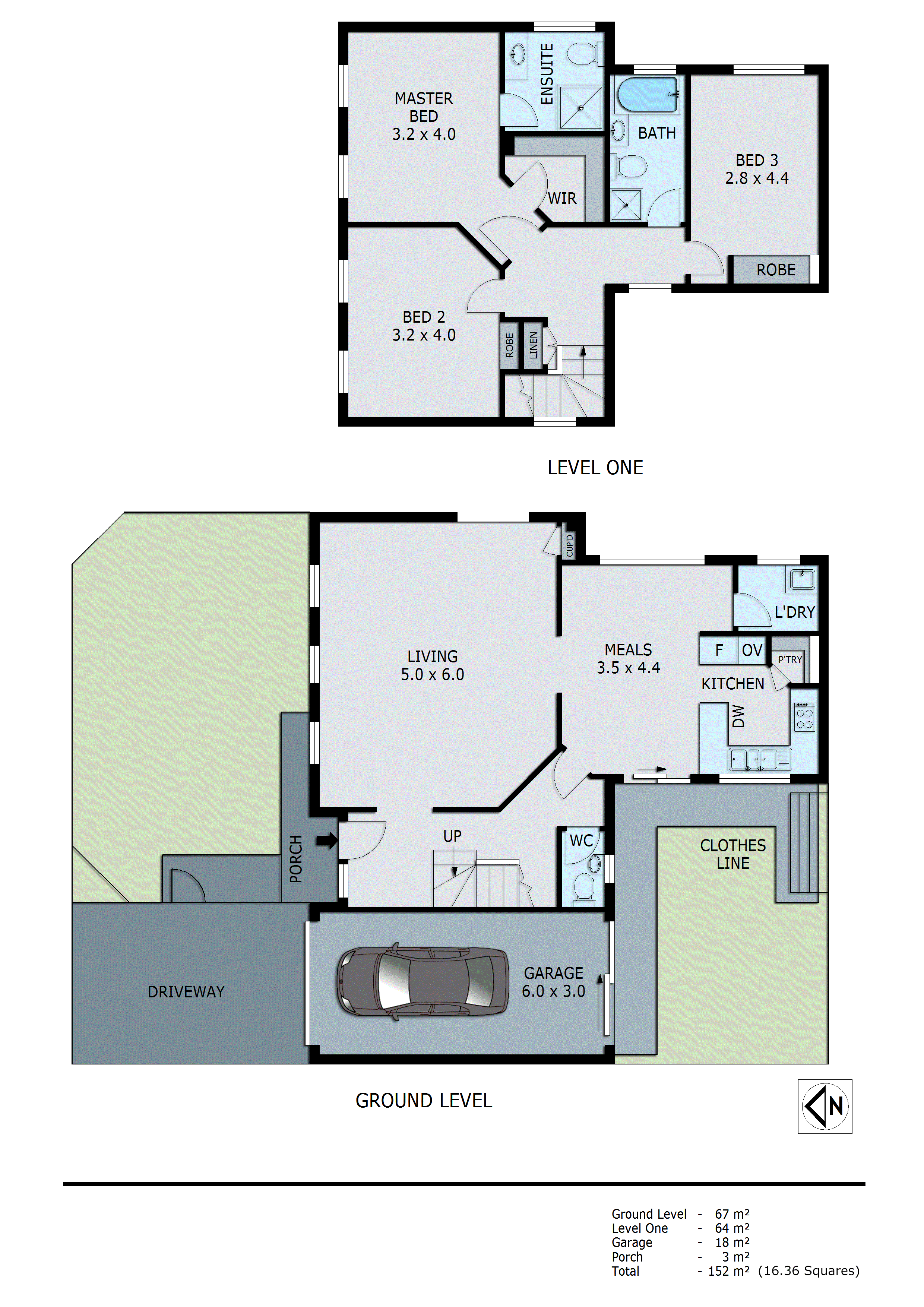 1/1 Parnell Street, Elsternwick VIC 3185 - Floorplan