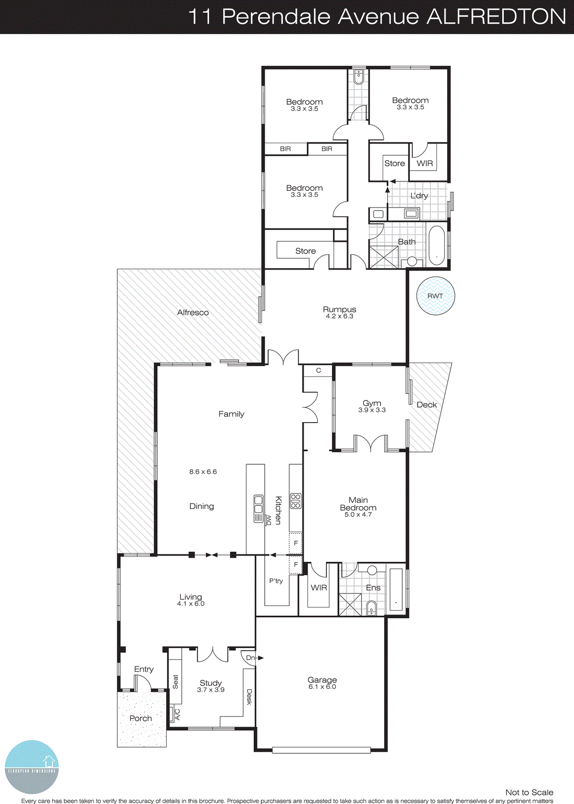 11 Perendale Street, Alfredton VIC 3350 - Floorplan