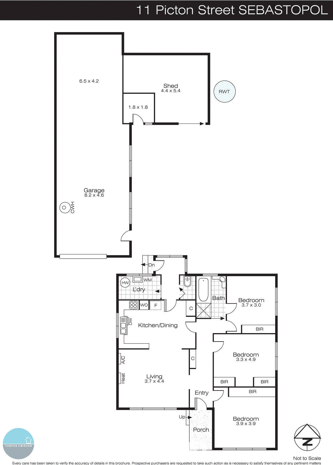 11 Picton Street, Sebastopol VIC 3356 - Floorplan