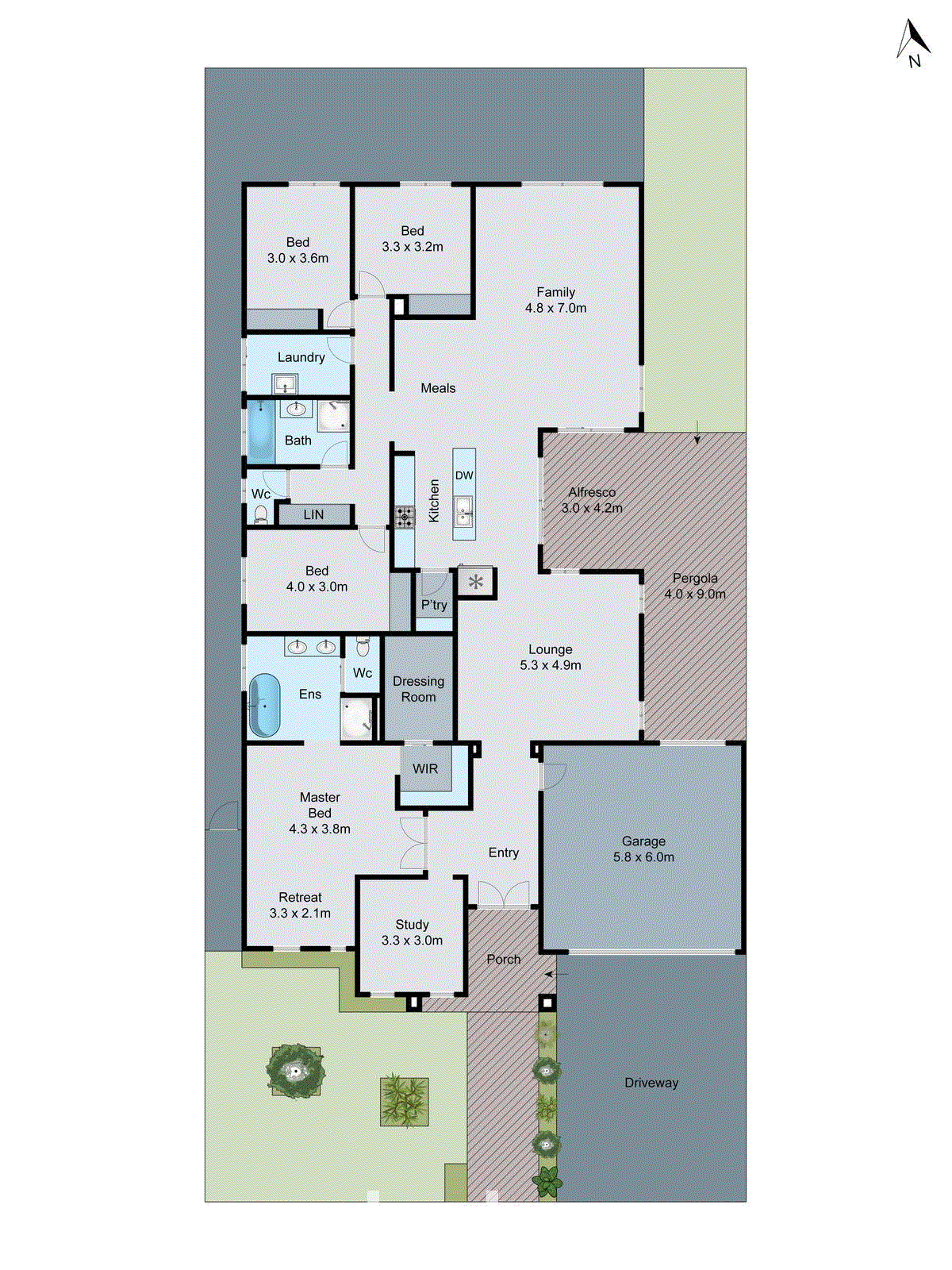 11 Rainford Place, Armstrong Creek VIC 3217 - Floorplan