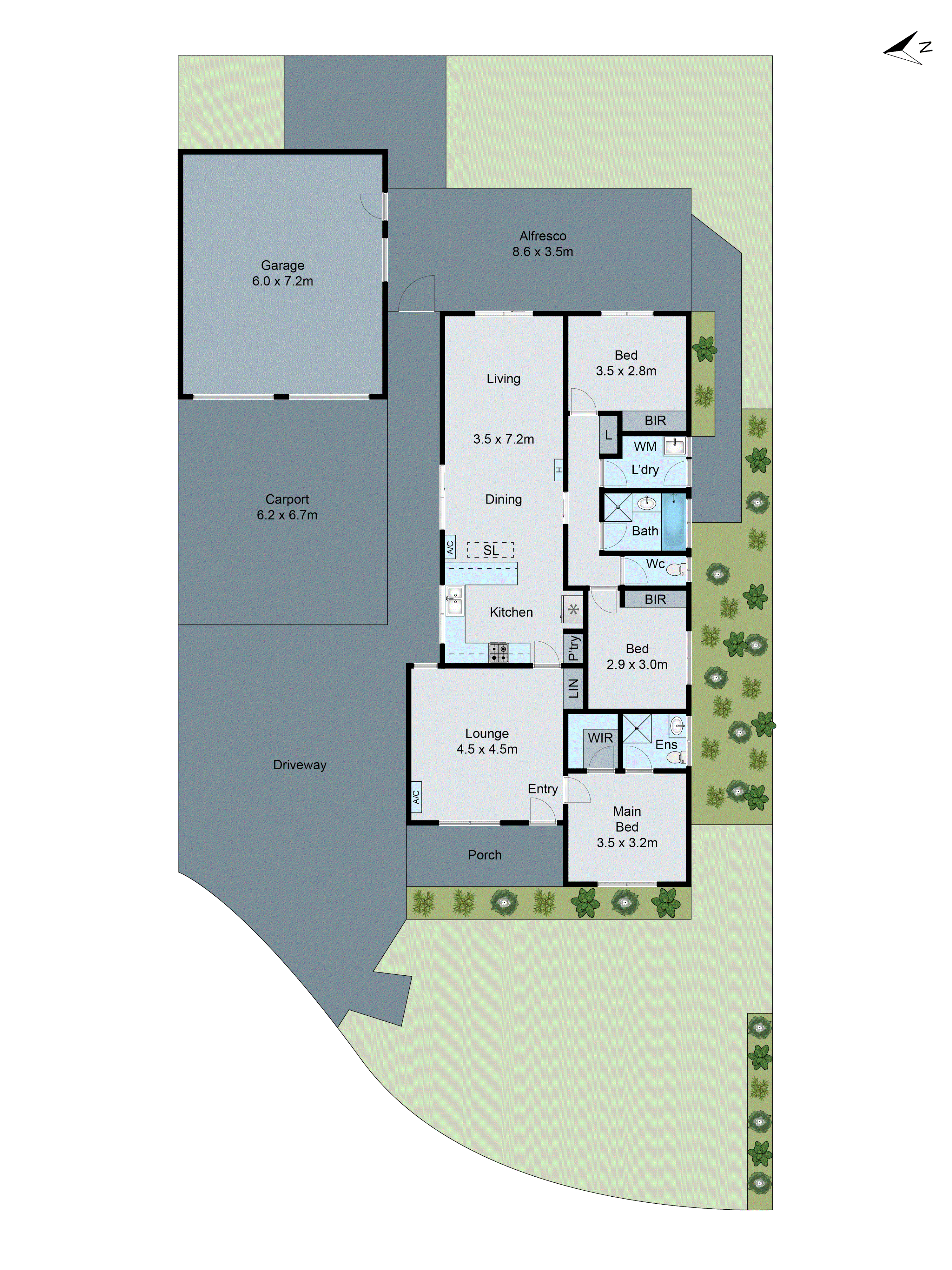 11 Riesling Court, Corio VIC 3214 - Floorplan