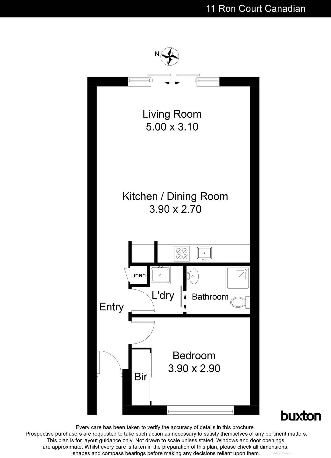 11 Ron Court, Canadian VIC 3350 - Floorplan