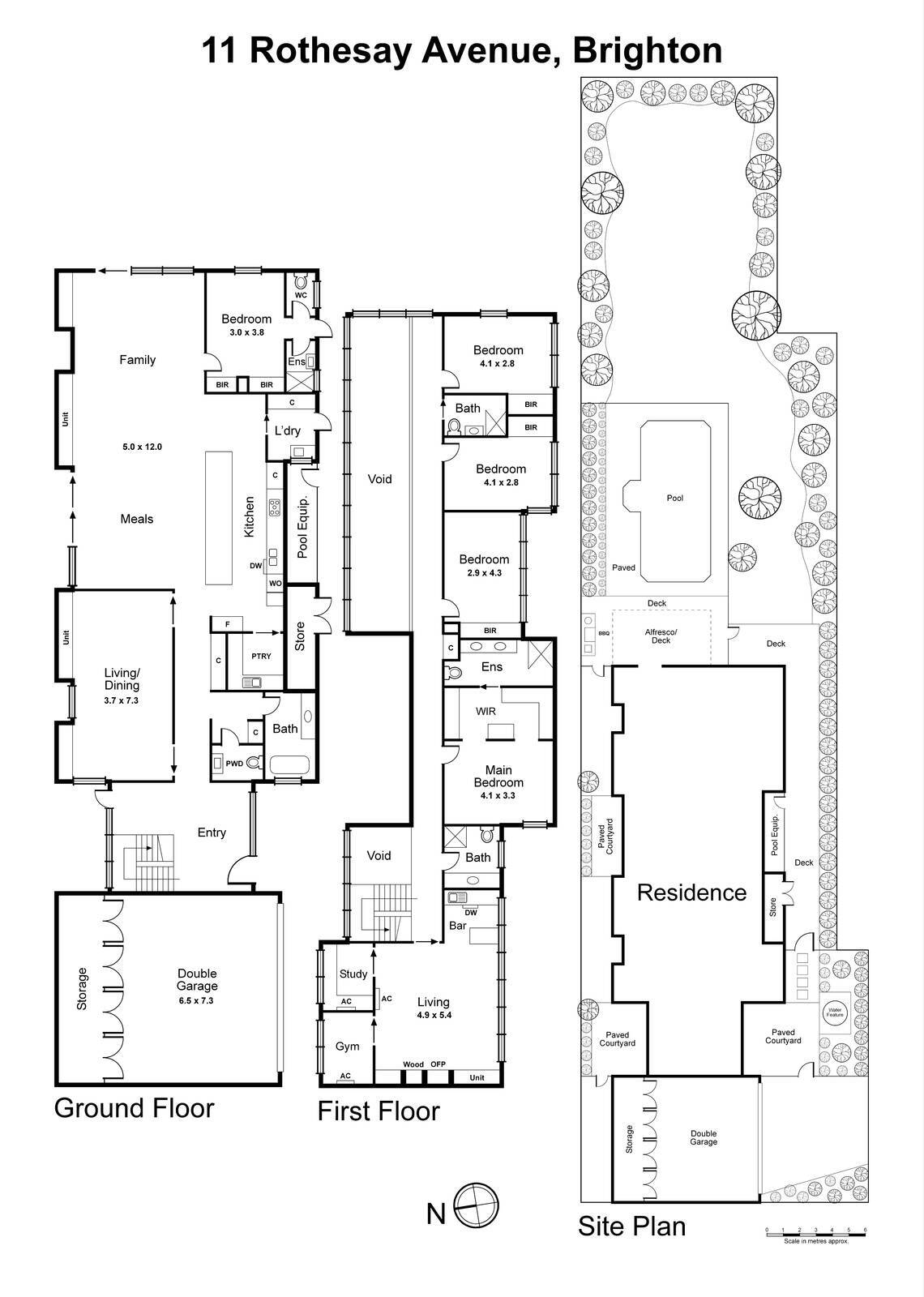 11 Rothesay Avenue, Brighton VIC 3186 - Floorplan
