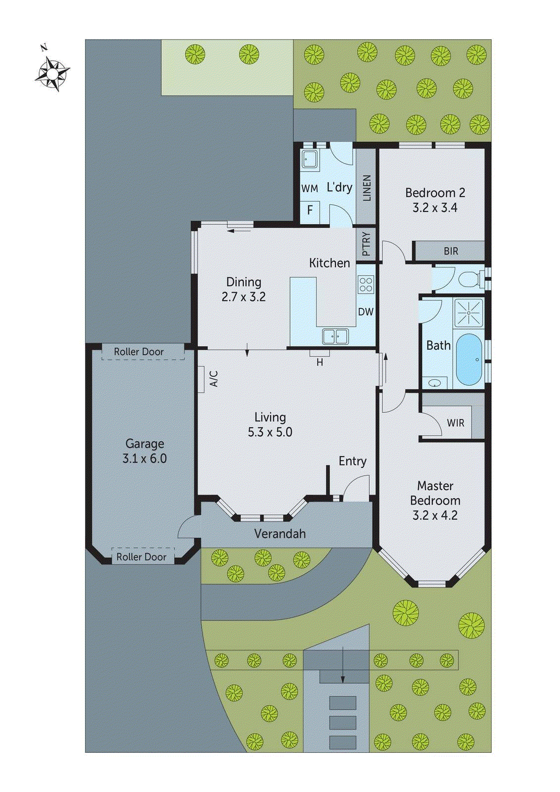 1/1 Rushden Close, Bell Post Hill VIC 3215 - Floorplan