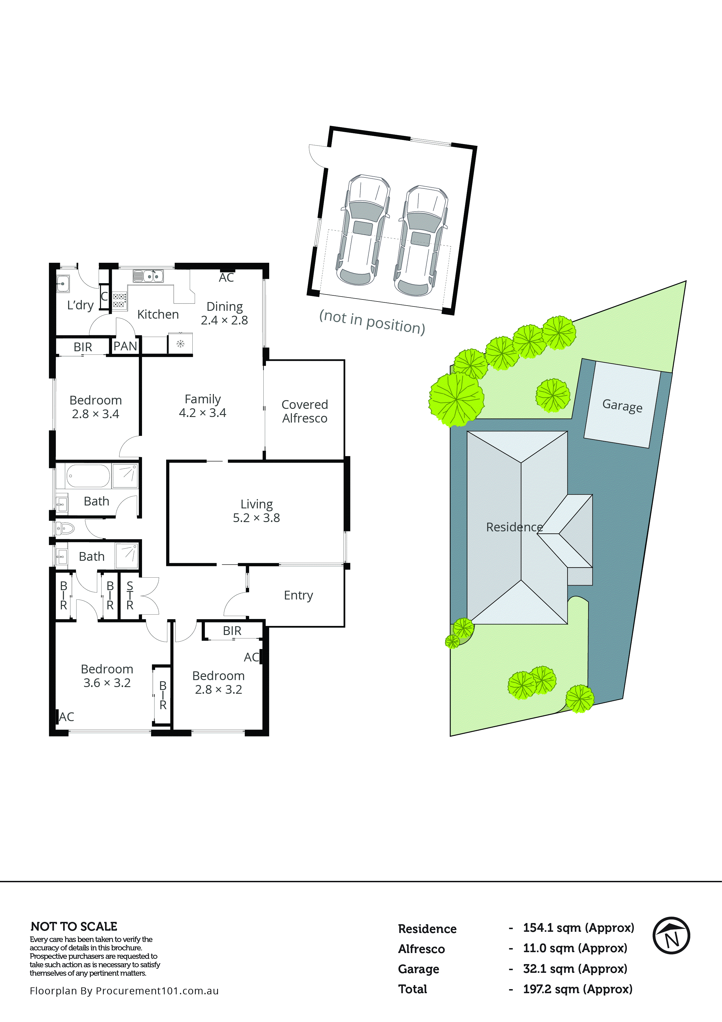 11 Silverdale Court, Springvale South VIC 3172 - Floorplan