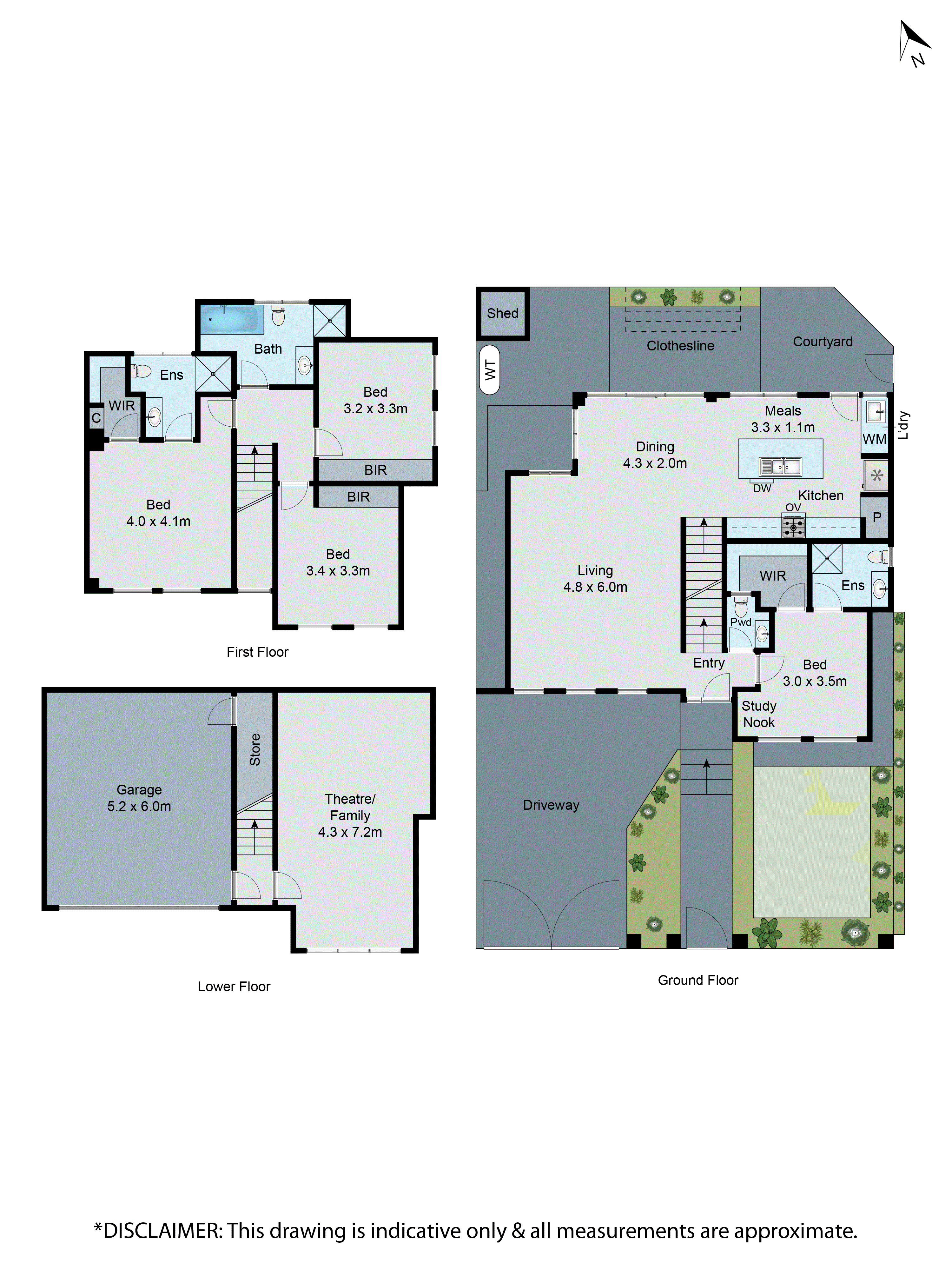 1/1 Spence Street, Burwood VIC 3125 - Floorplan