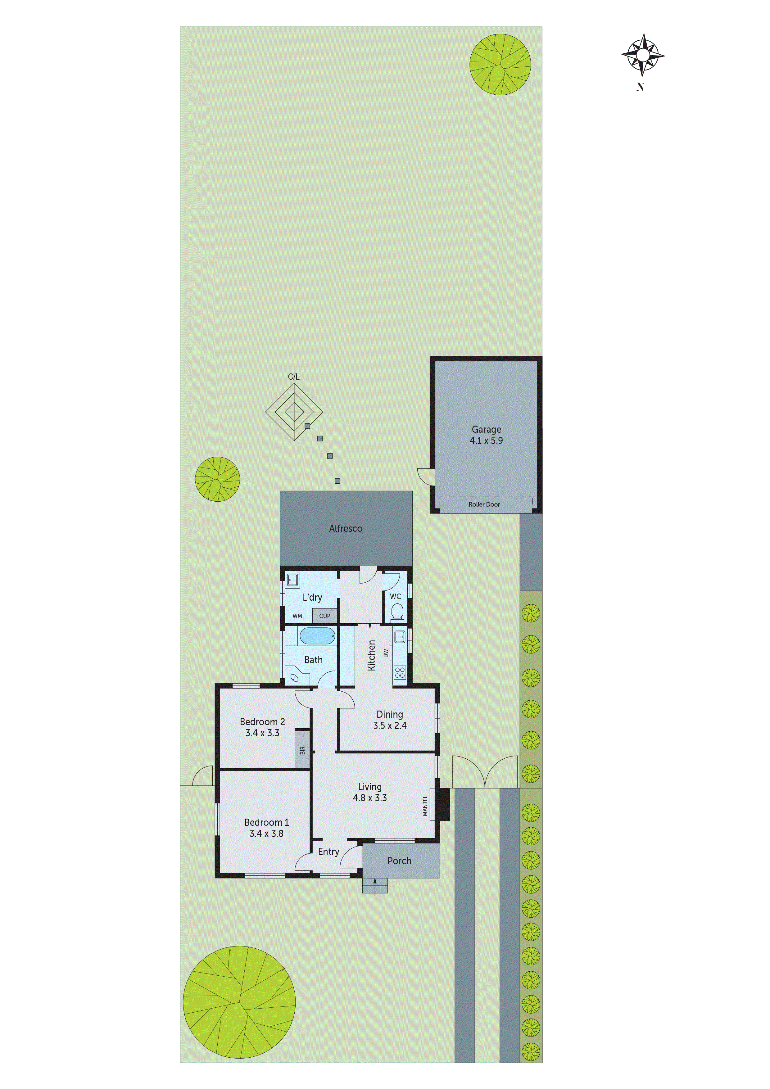 11 Spruhan Avenue, Norlane VIC 3214 - Floorplan