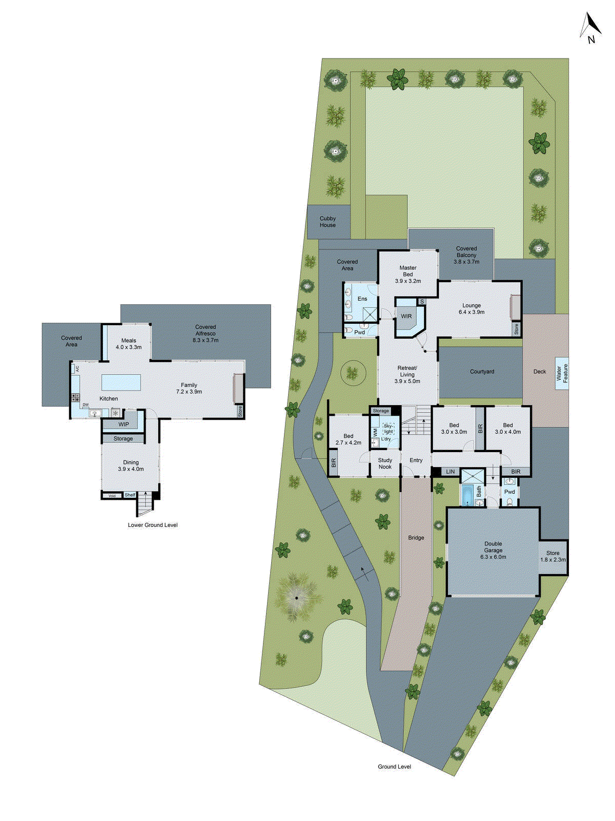 11 St Georges Court, Highton VIC 3216 - Floorplan