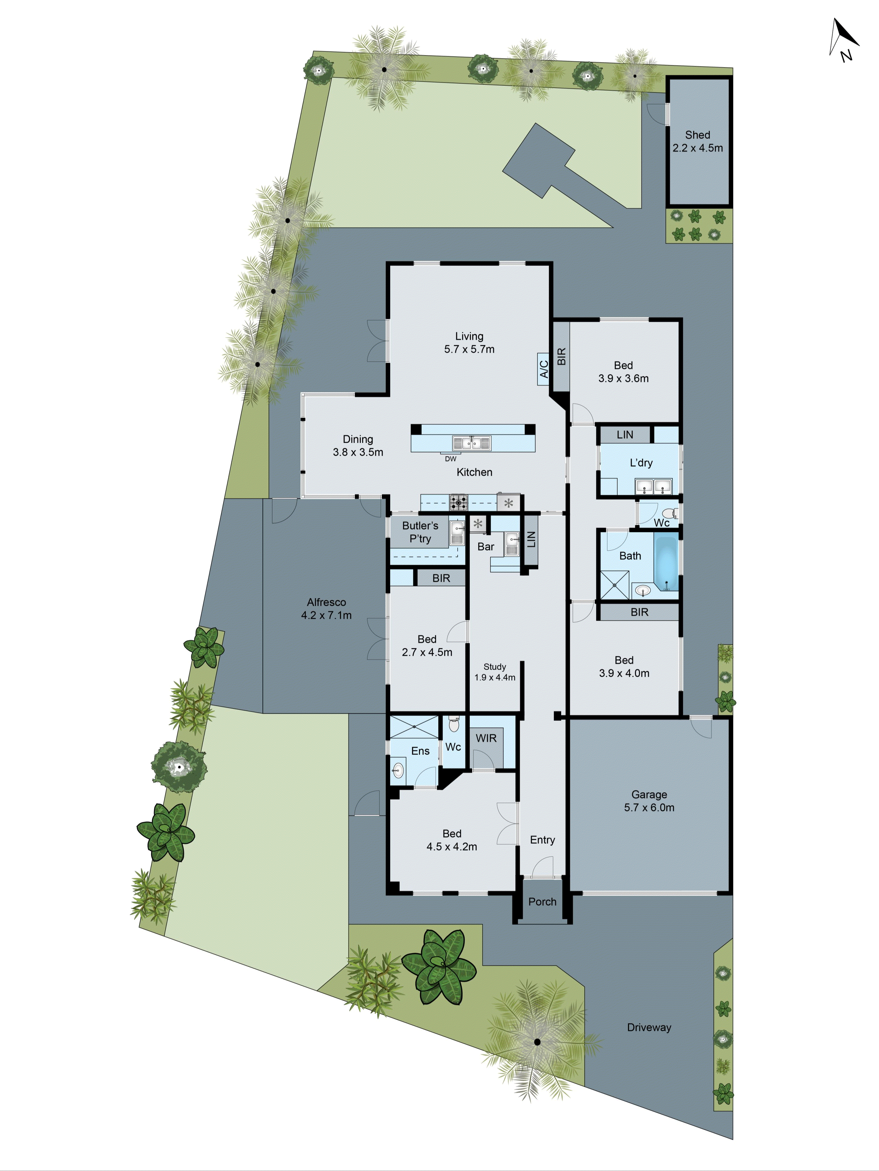 11 Tabess Court, St Albans Park VIC 3219 - Floorplan