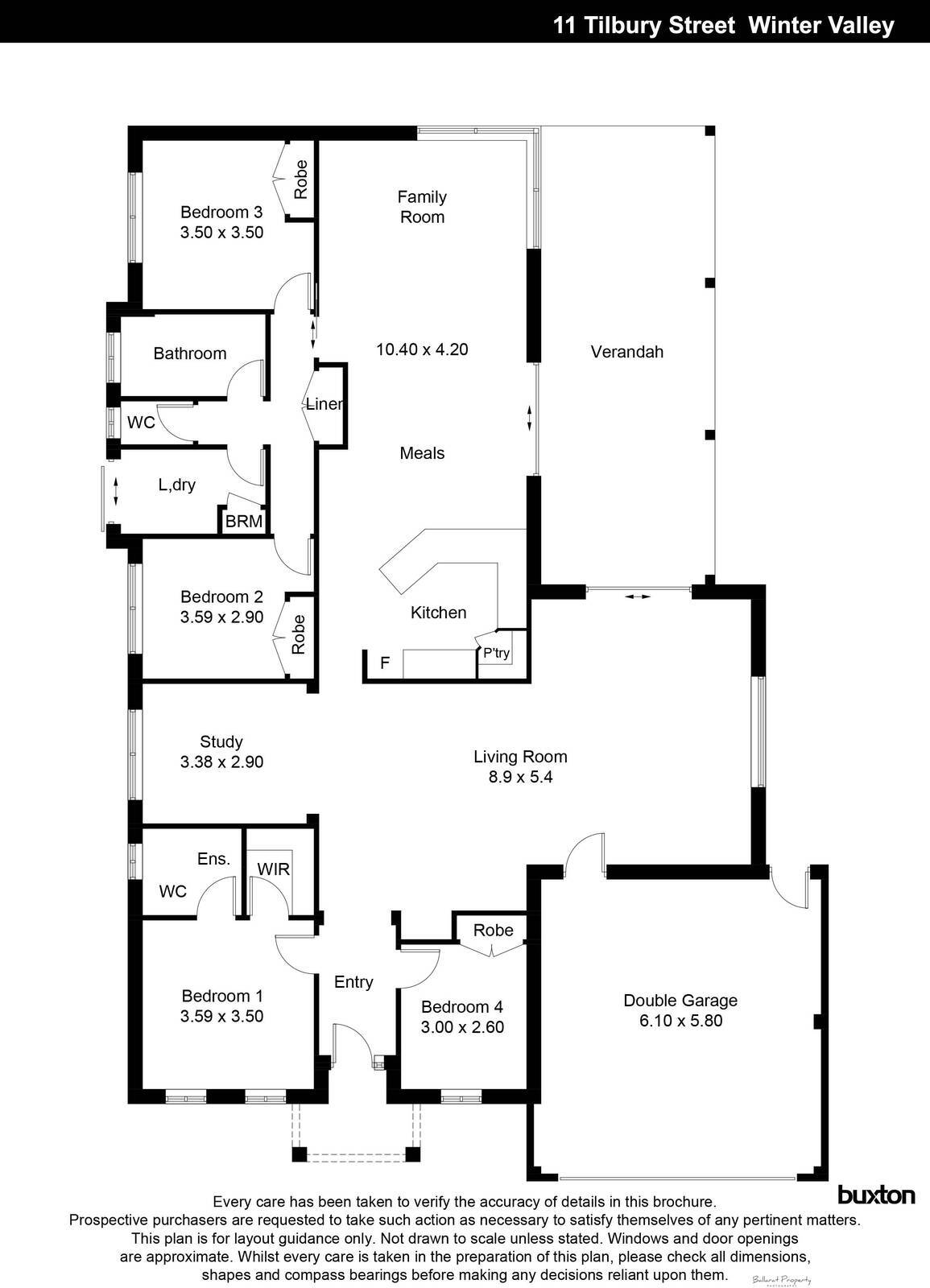 11 Tilbury Street, Delacombe VIC 3356 - Floorplan