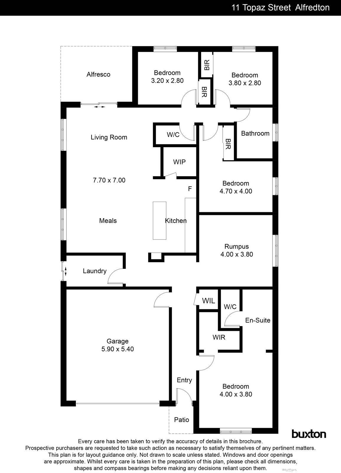 11 Topaz Street, Alfredton VIC 3350 - Floorplan