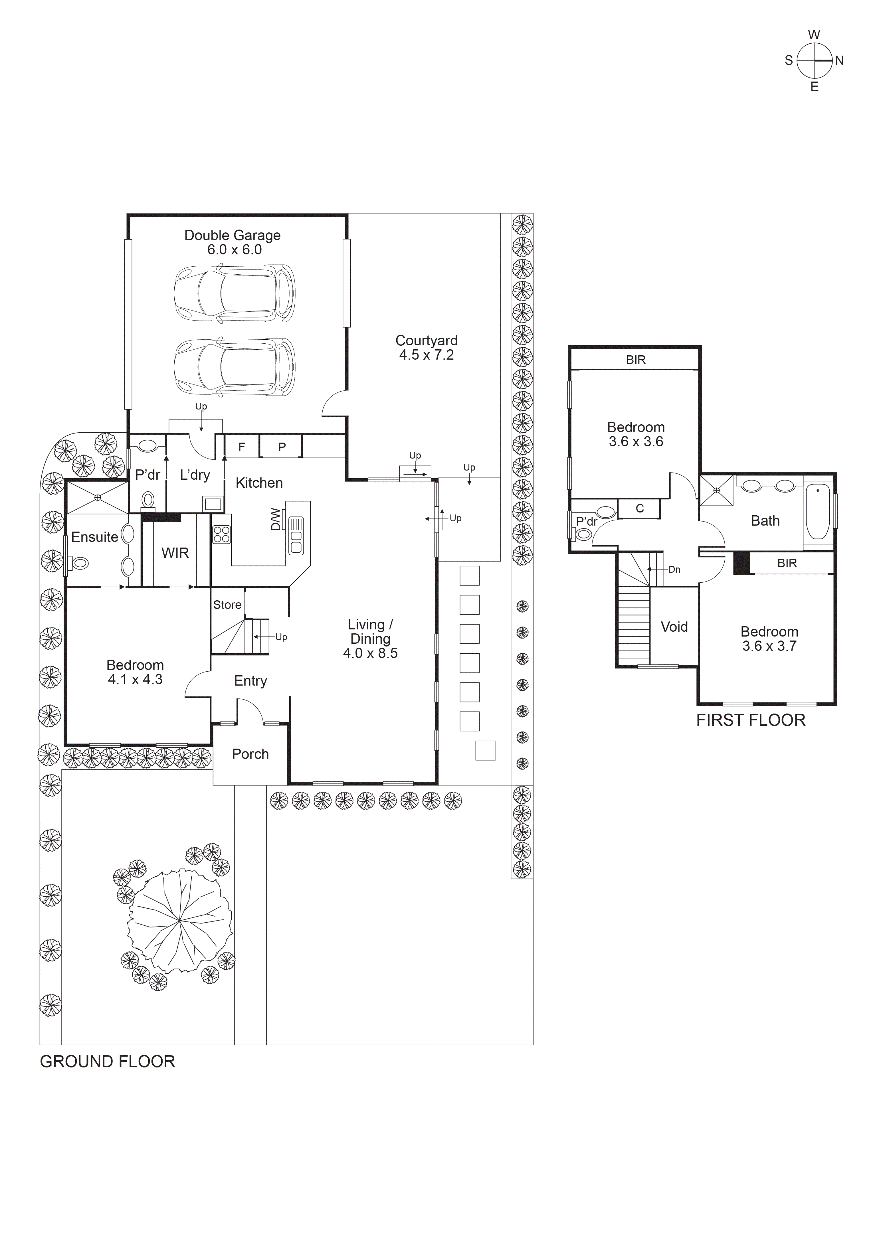1/1 Vannam Drive, Ashwood VIC 3147 - Floorplan
