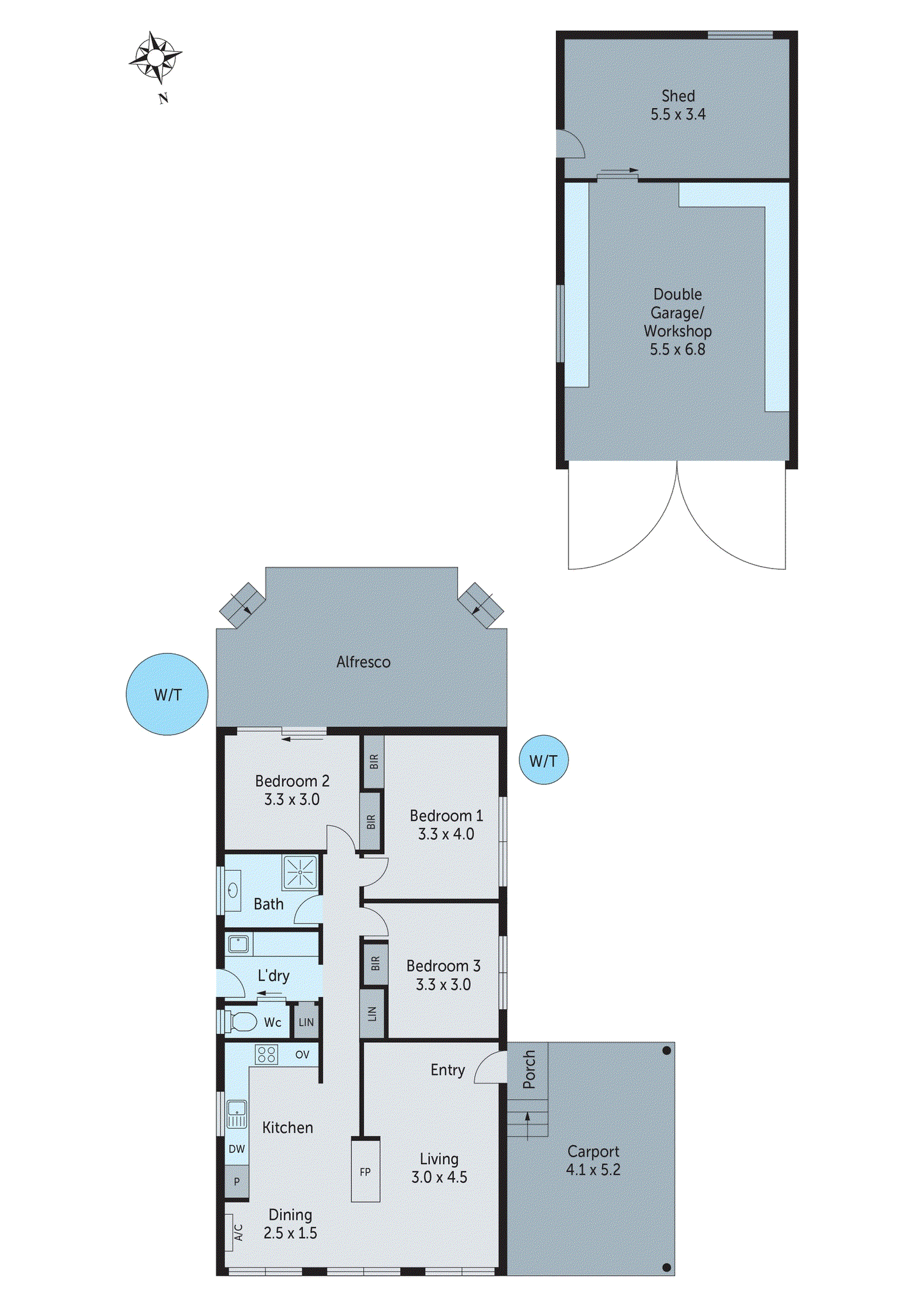 11 Vermont Avenue, Corio VIC 3214 - Floorplan